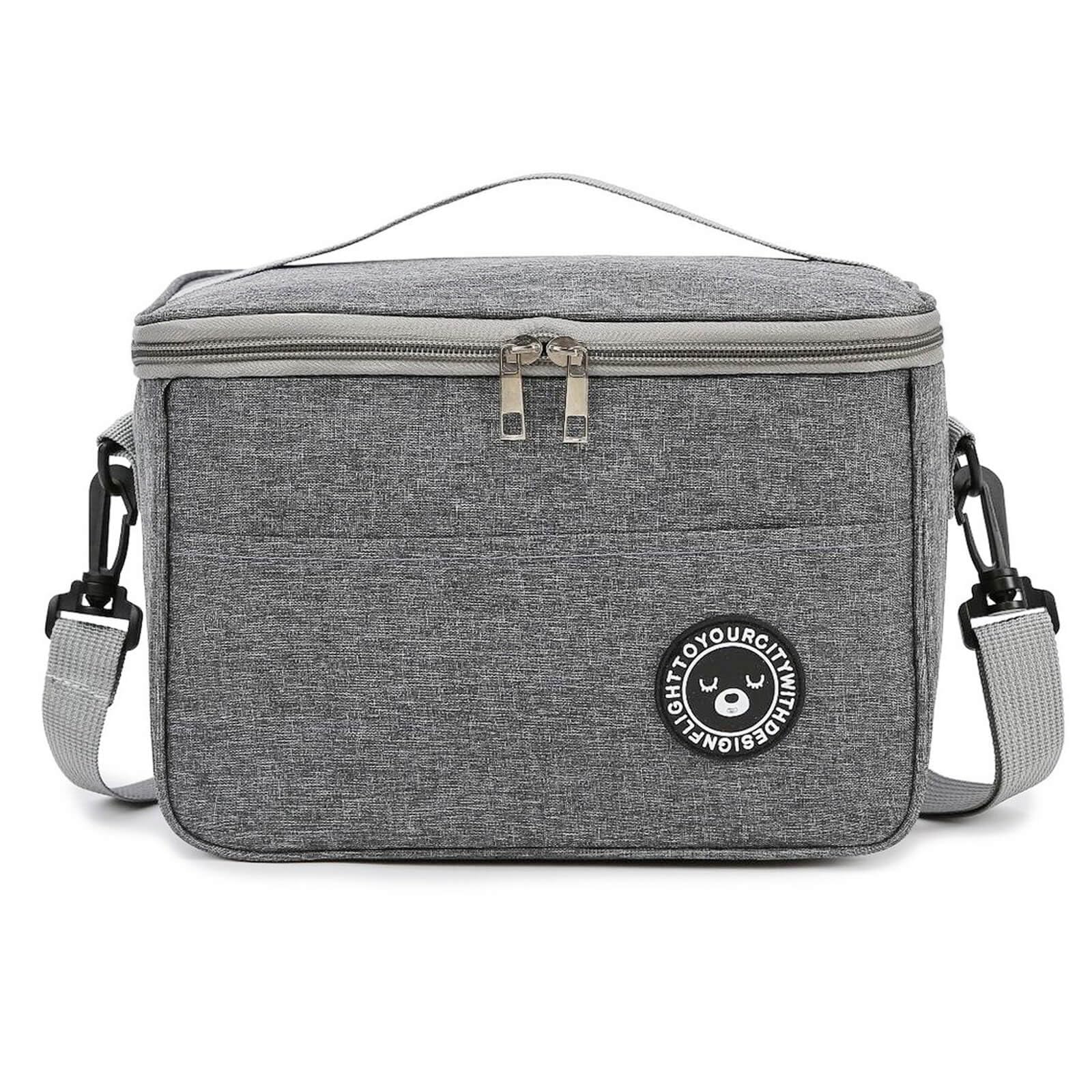 TUXUNQING 5.5/12L Bolsa termica, Lancheira termica, Porta alimentos, Bolsa isotermica para Camping, Playa, Oficina, Escuela