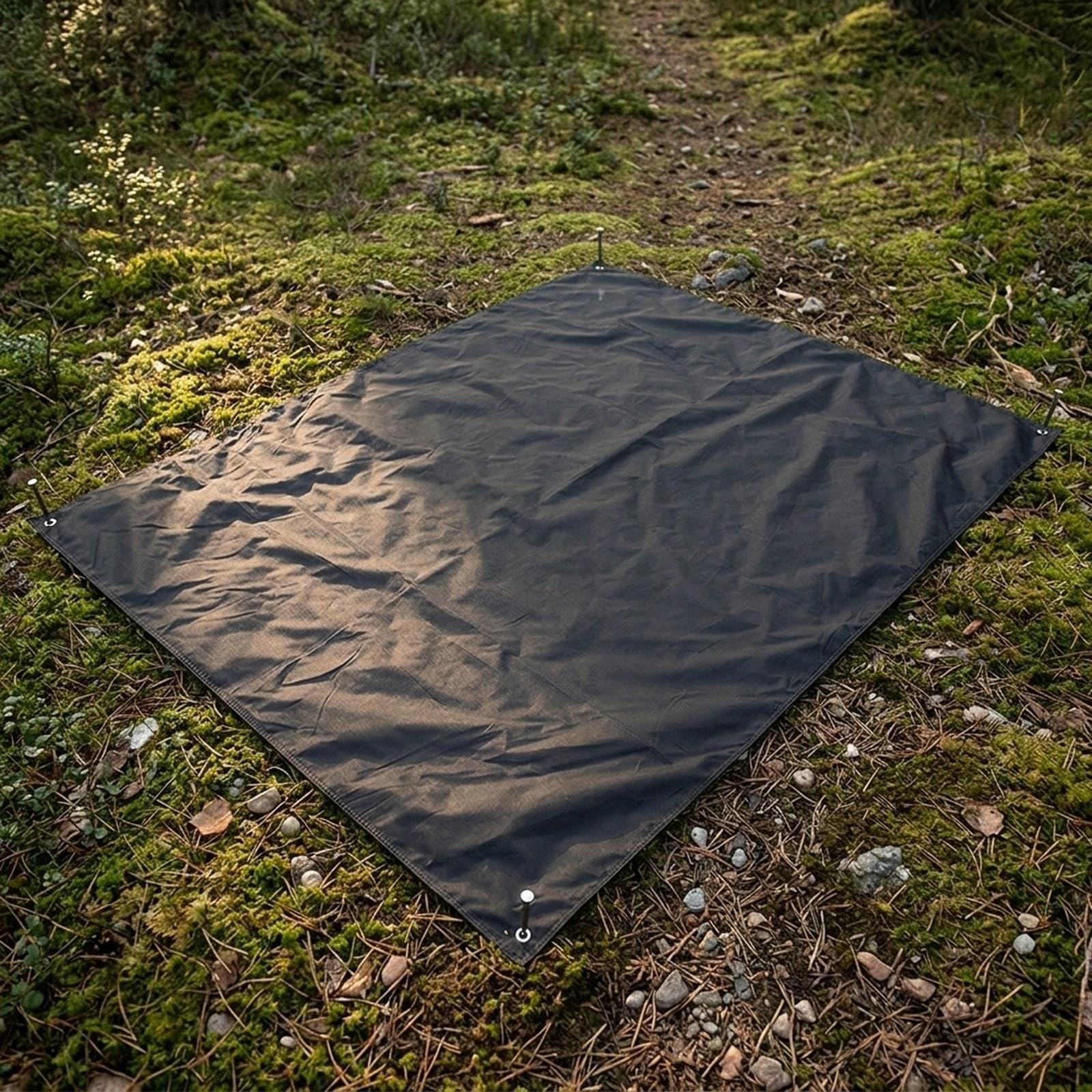 Gralara Impermeabile da Campeggio, di Protezione per Tenda Pieghevole e Portatile, Tappetino da Picnic per Pesca, Viaggi e Campeggio.