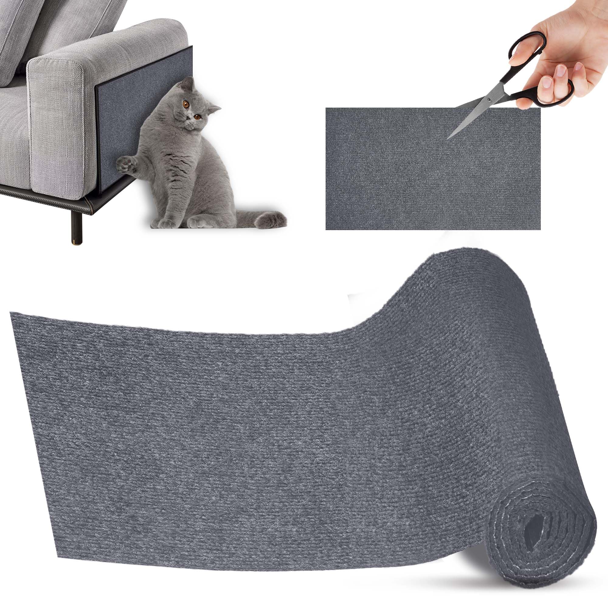 ZIENZEGNYA Alfombrillas Rascador para Gatos, Tapete Autoadhesivo para Rascar Gatos, Protector Sofa Gato Arañazo, DIY Climbing Cat Scratcher, Ideal para Sofás, Muebles y Paredes