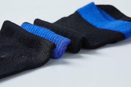 Miniatura 8 de Calcetines Tabi para hombre con puntera dividida, punta grande, de algodón, atlético, paquete de 6 unidades