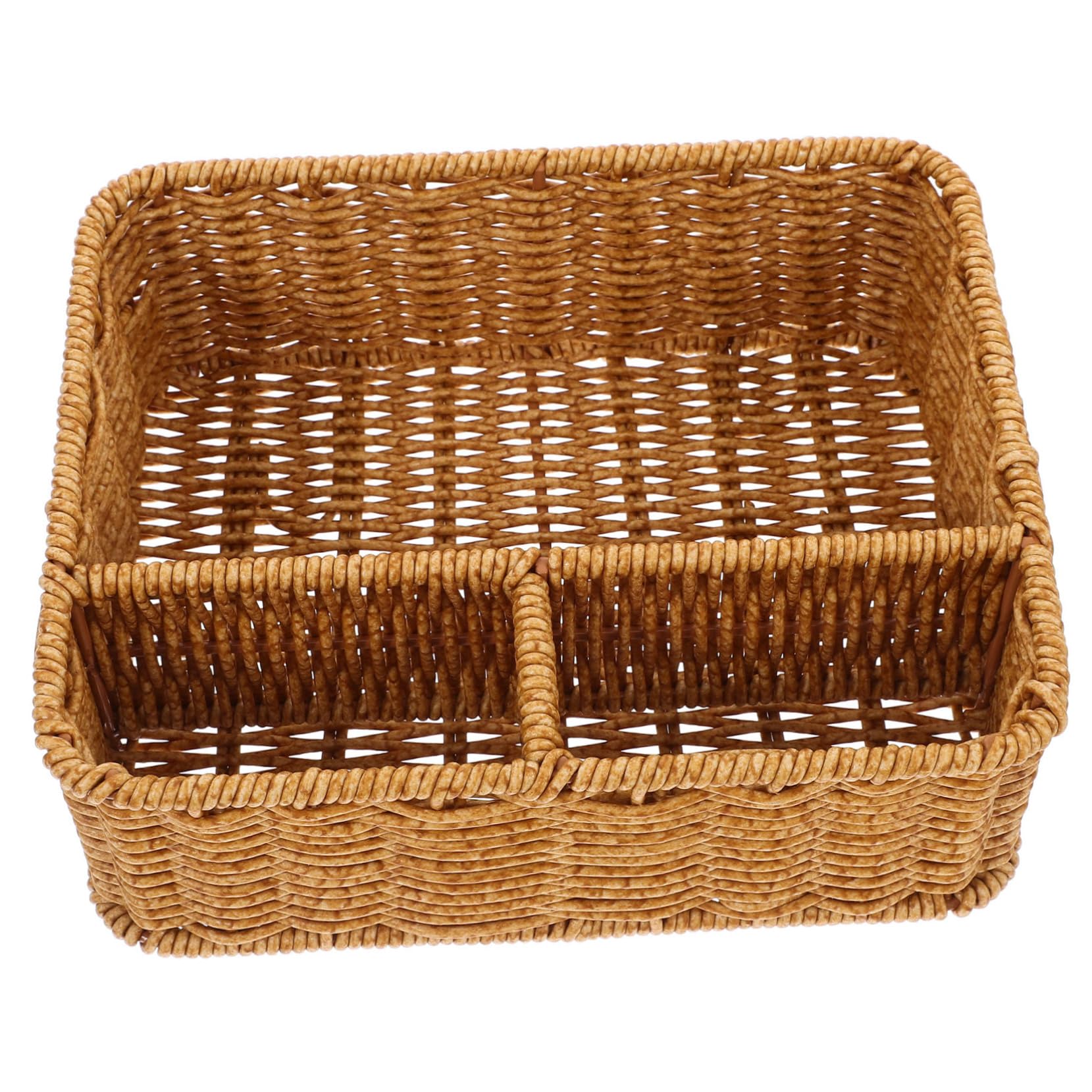 Cabilock Caja De 5 Piezas Caja De Papel Contenedor De Misceláneas Soporte Tejido para Pañuelos Faciales Cesta De Revistas Cubre Pañuelos Facial Rectangular Cesta De Mimbre Ratán De Plástico