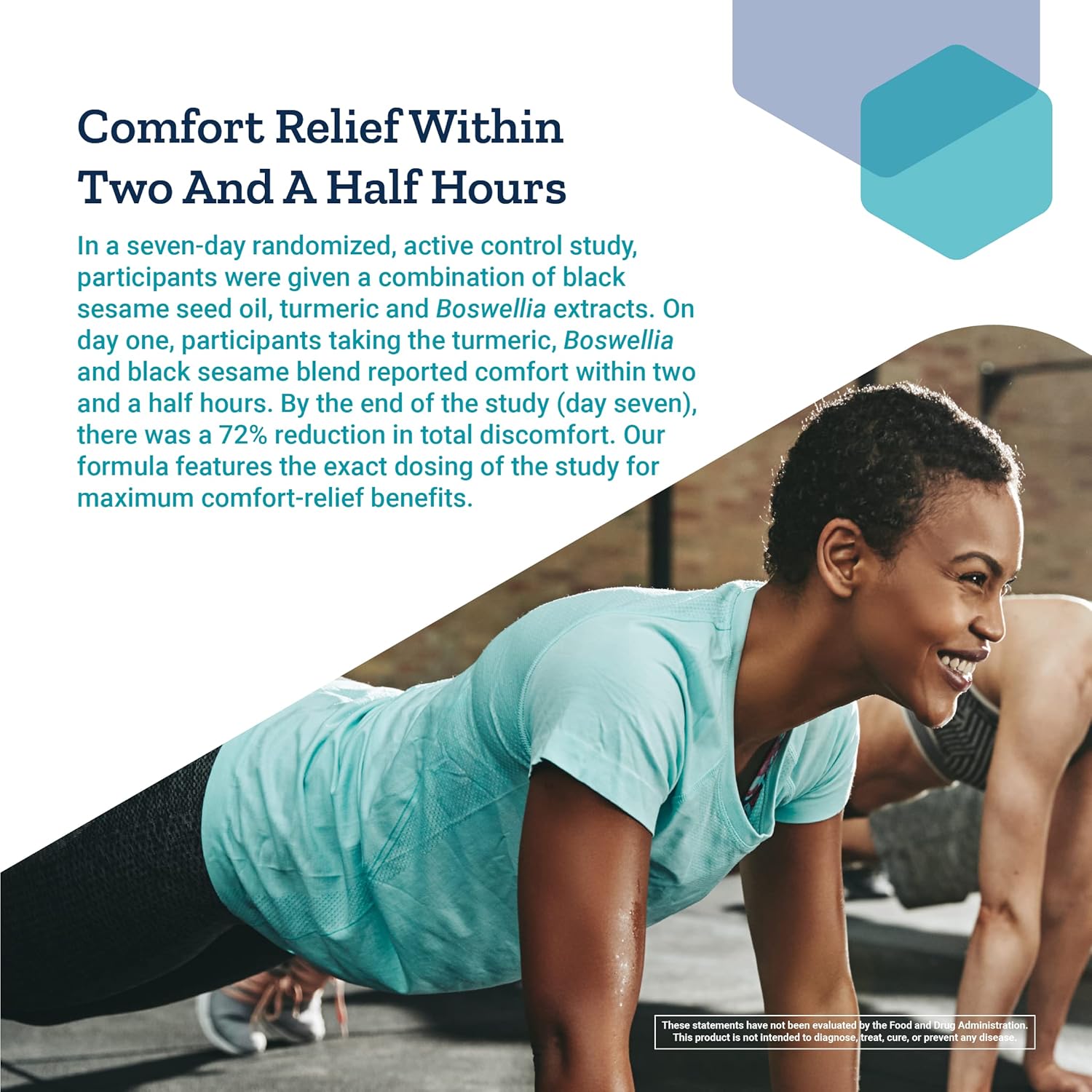 Life Extension Fast Acting Relief – Fast Comfort Relief, Joint, and Muscle Comfort - Contains Turmeric, Boswellia, Black Sesame, Gluten-Free, Non-GMO – 60 Softgels : Health & Household