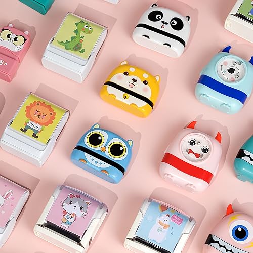 Miniatura 4 de Sellos de ropa de tinta de repuesto para todo tipo de sellos de ropa autoentintados (paquete de 5)