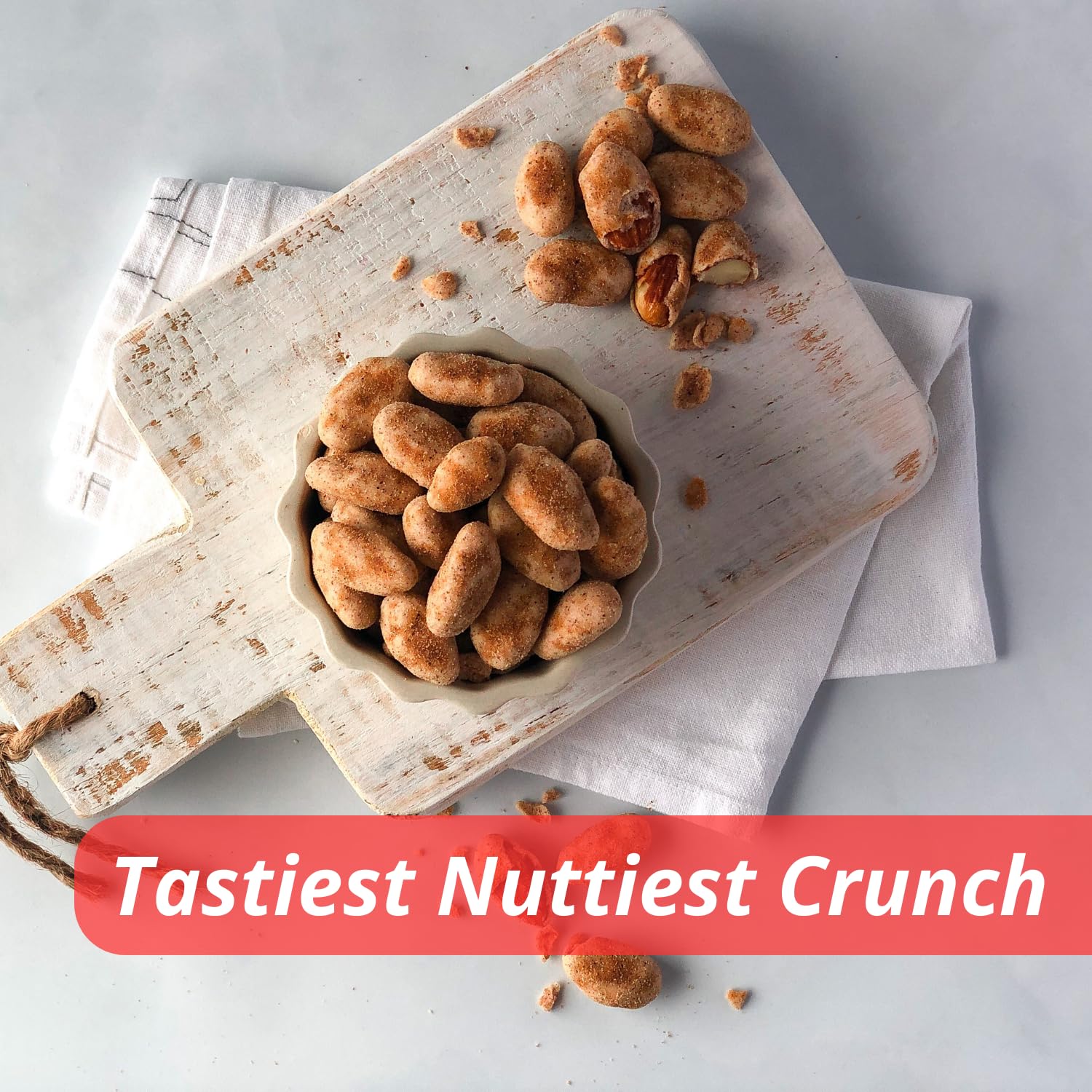 Plant Power Millet Coated Protein Almonds | Sizzling Jalapeno Roasted Badam Namkeen Snacks | 6g Plant Protein Per Serving | Vegan Gluten Free Healthy Diet Food For Weight Management | 210g 3