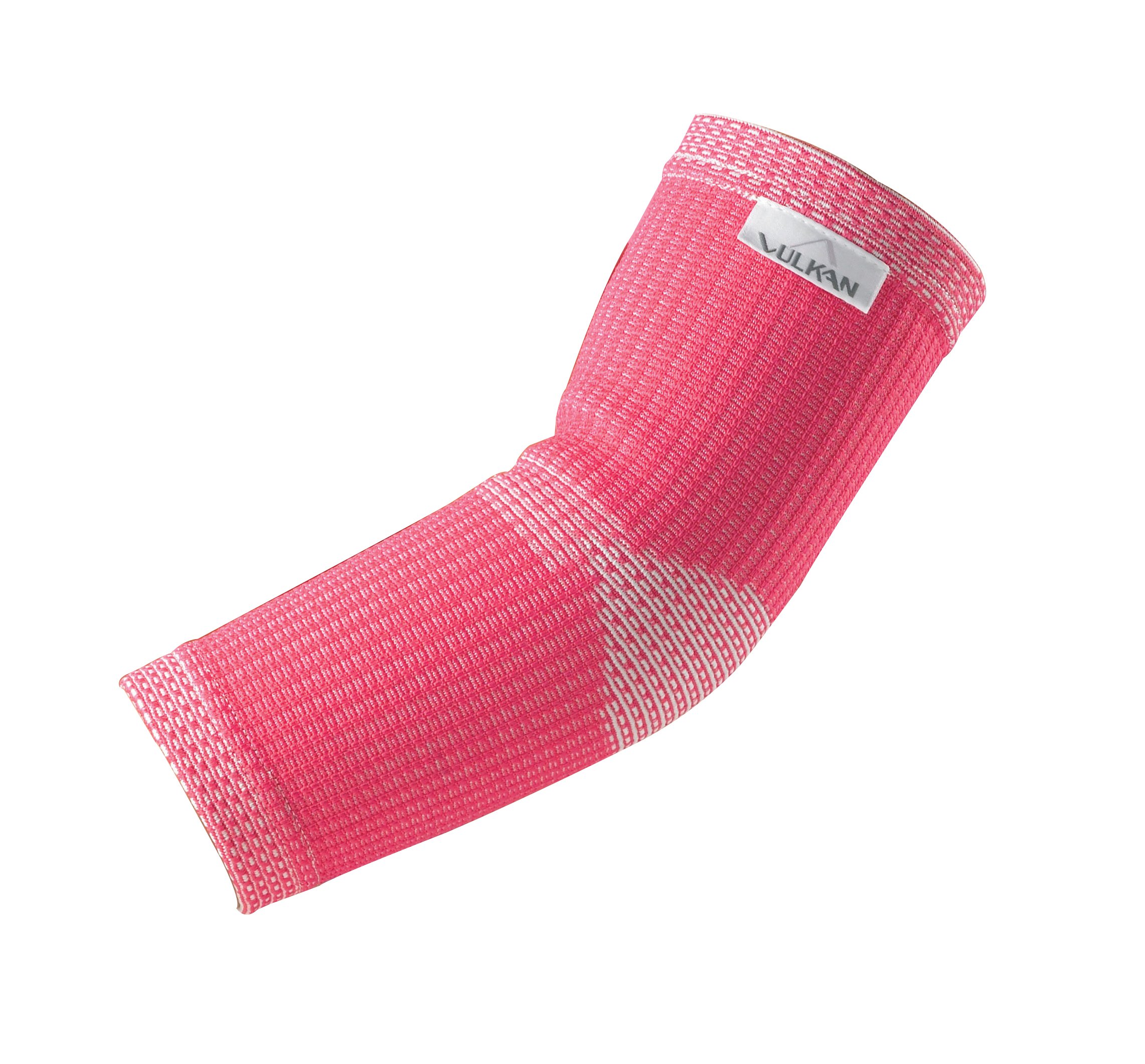 Vulkan Elbow Support, Women's Compression Support Sleeve, Helps with Muscle Pain and Injury Recovery, Tennis/Golfers Elbow, Pink, Small