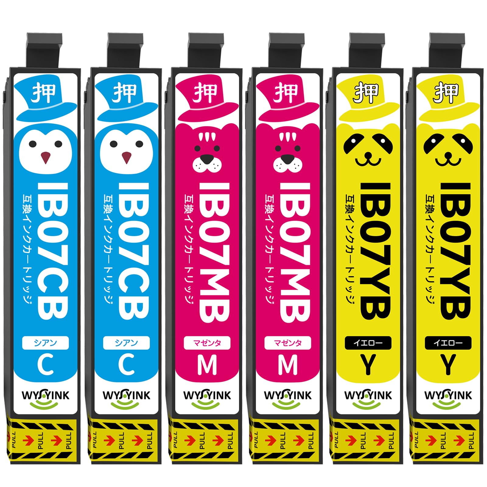 Amazon.co.jp: 【WYFYINK】Epson用 IB07CB IB07MB IB07YB 互換 インク