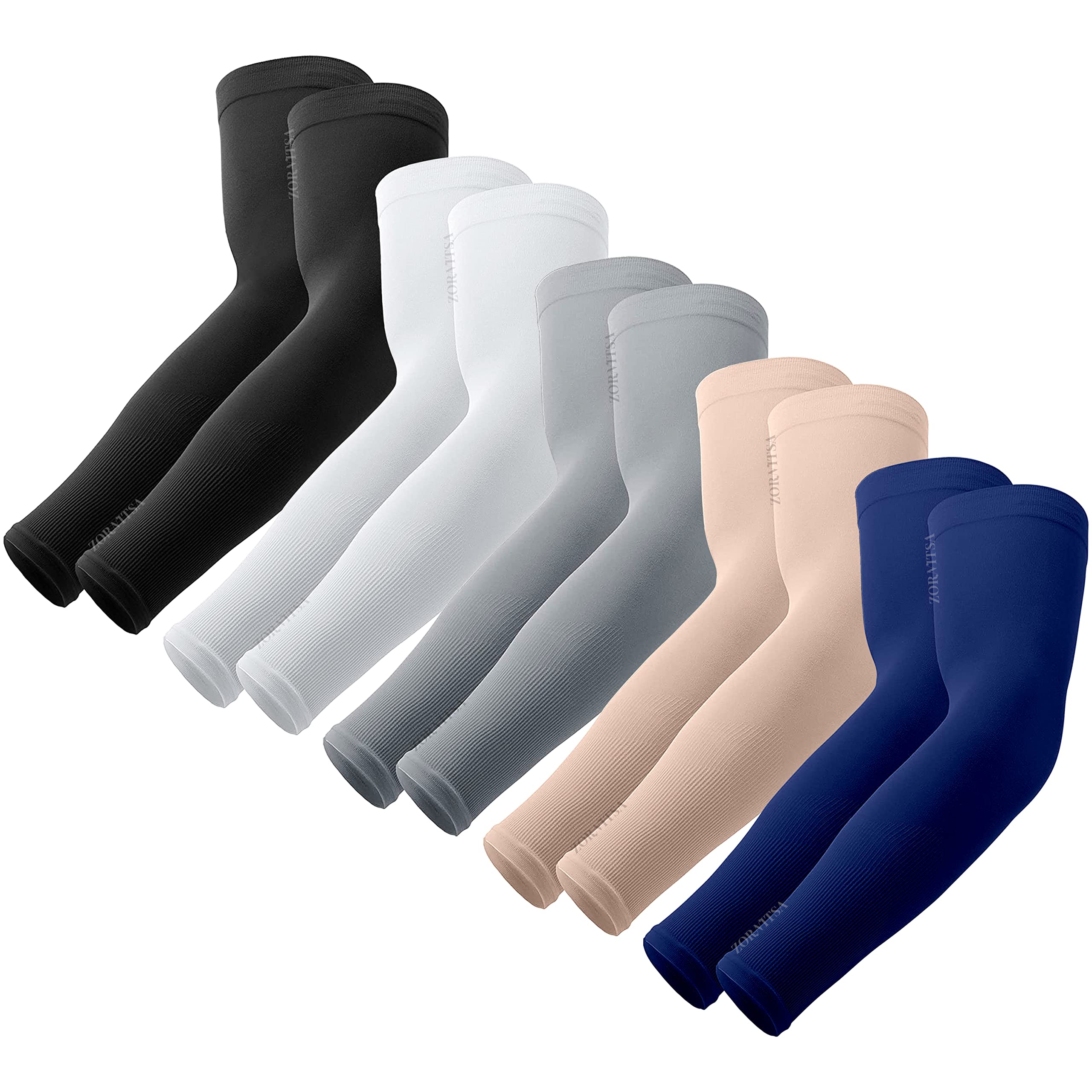 zornitsa UV Sun Protection Cooling Arm Sleeve - Running, Cycling, Cricket, Biking, Riding, Sports-picture-10