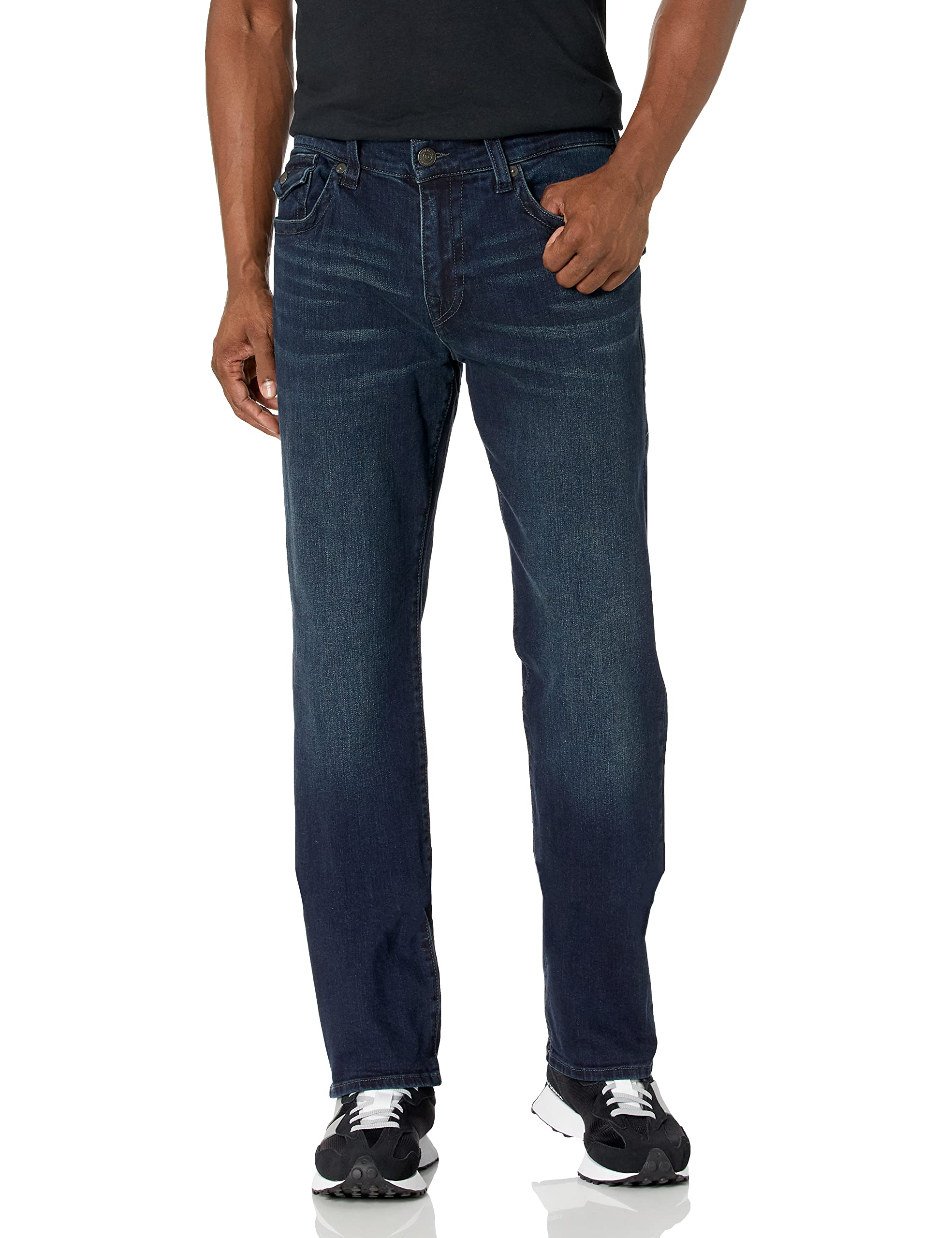 TRUE RELIGION mens Ricky Straight Leg Jeans