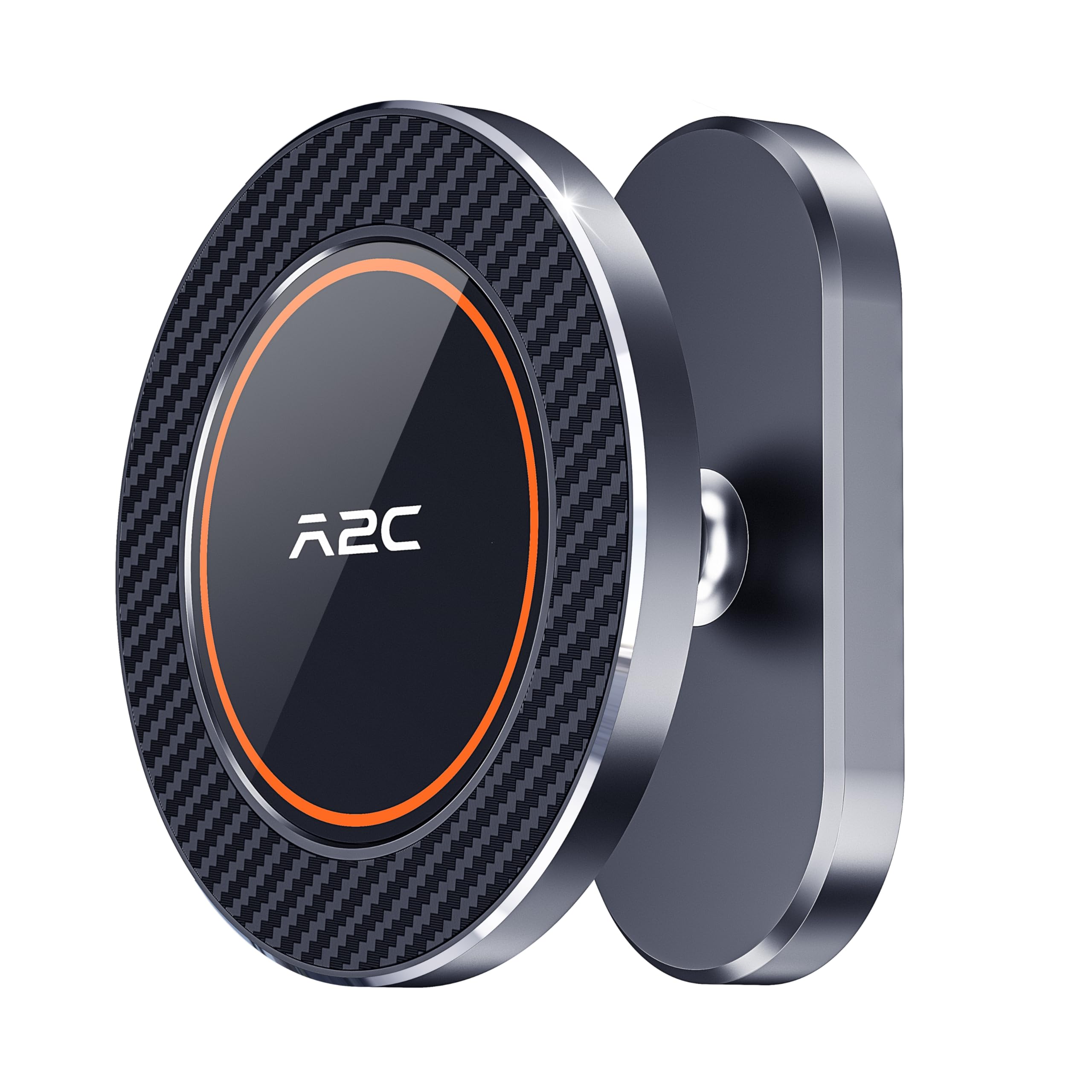 A2C Alloy Magnetic Golf Cart Phone Holder Compatible with MagSafe iPhone 12-17, Fits EZGO, Club Car, Yamaha, Golf Cart Accessories Essentials 2025 Stocking Stuffers Ideas Golf Gifts for Men Women Him