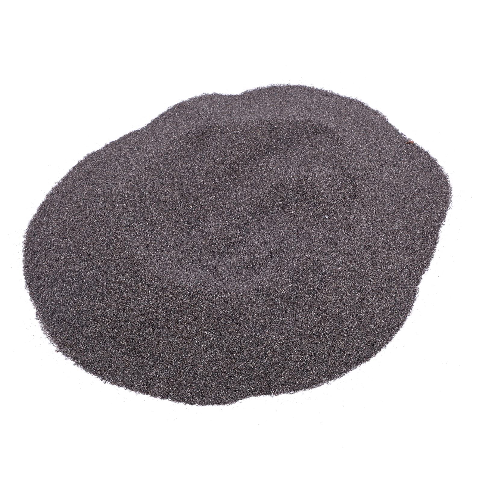 Oxyde D'aluminium Marron 1KG, Média de Sablage en Oxyde D'aluminium, Média Abrasif pour le Sablage et le Polissage (80 grains)