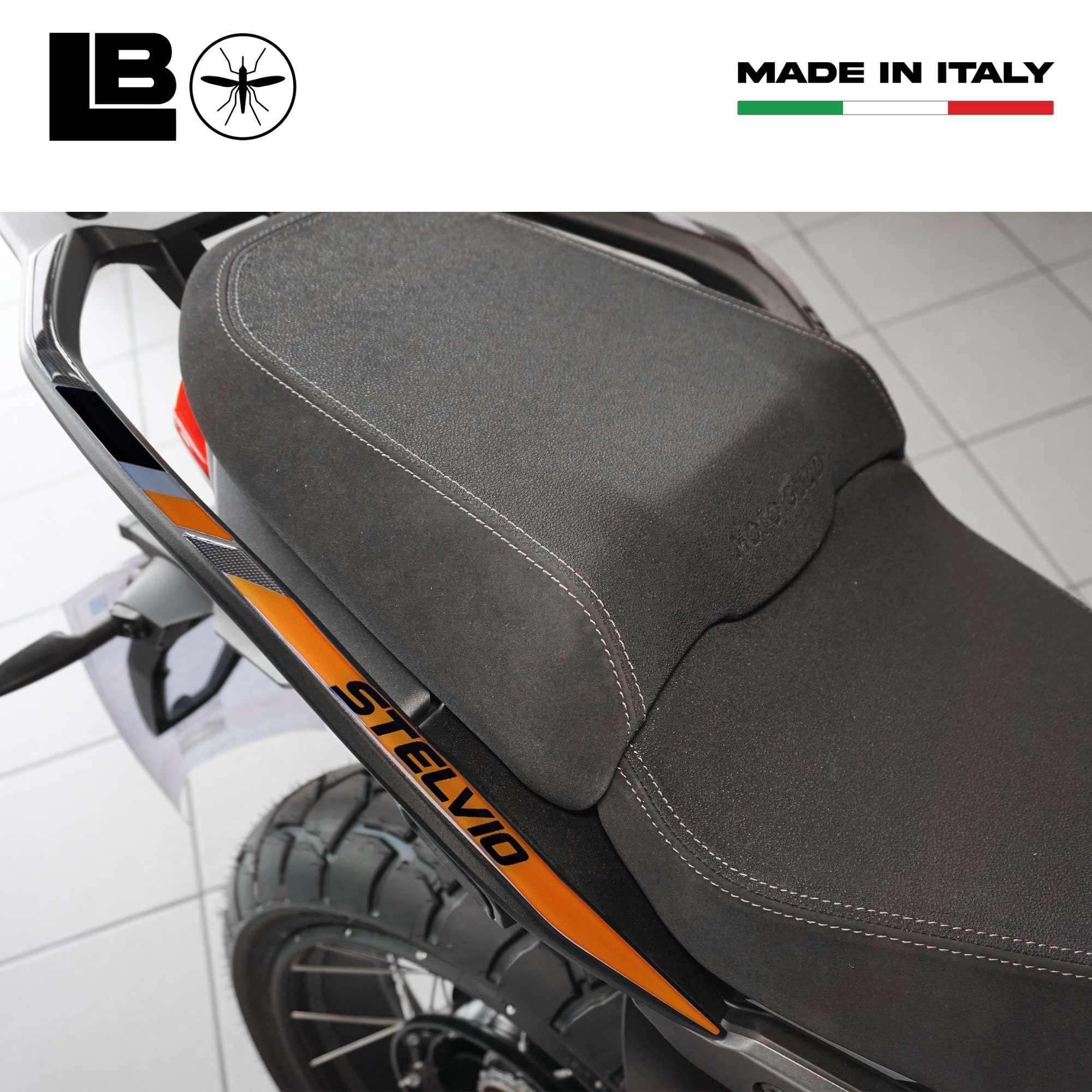 Autocollants 3D Pour Protège-mains Moto – Décorations En Résine Pour Moto Guzzi Stelvio Duecento Tributo – Couleur Noir Bleu Rouge
