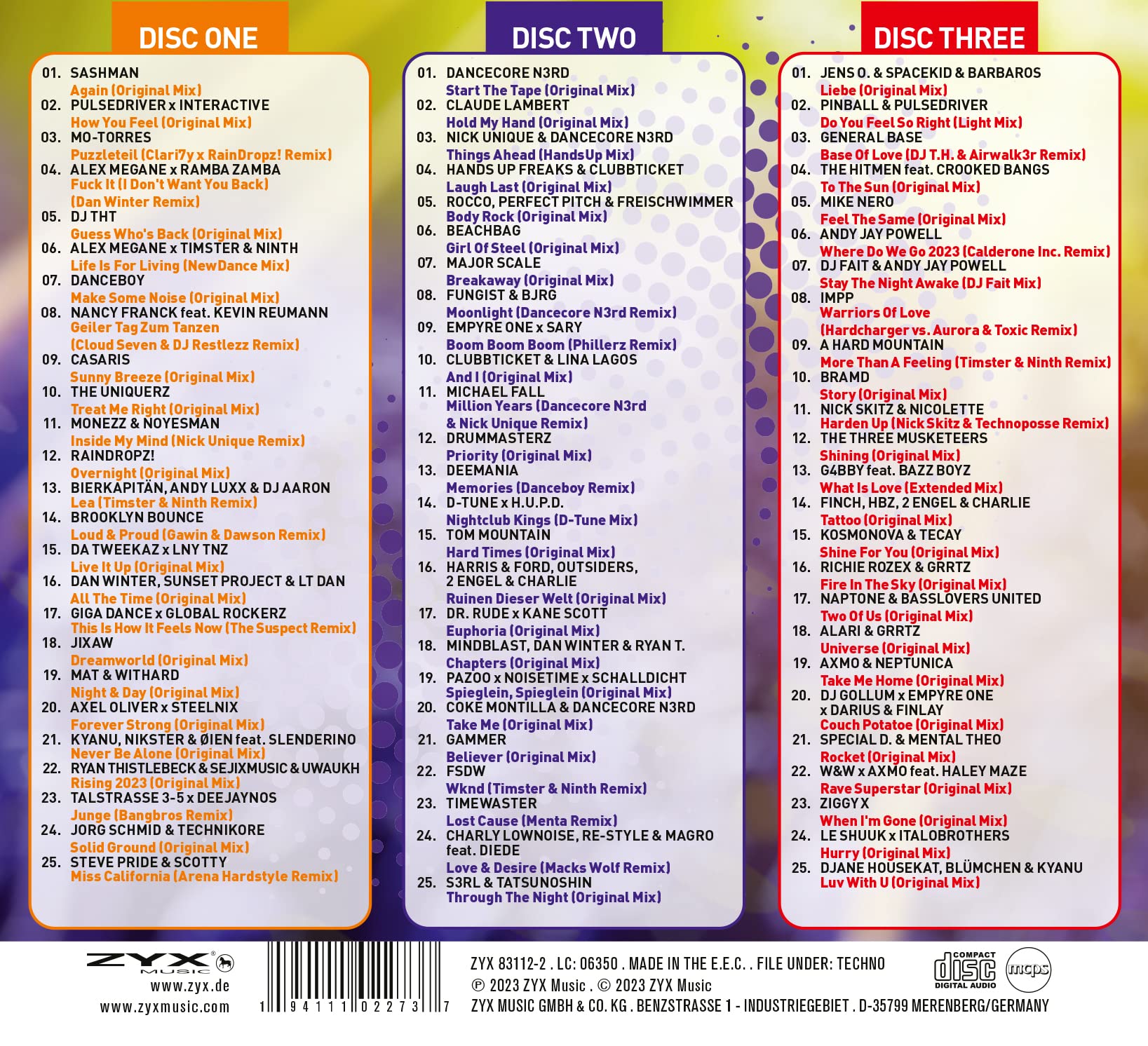 Technobase FM Vol 36/75 Handsup Harstyle Und Happy Hardcore