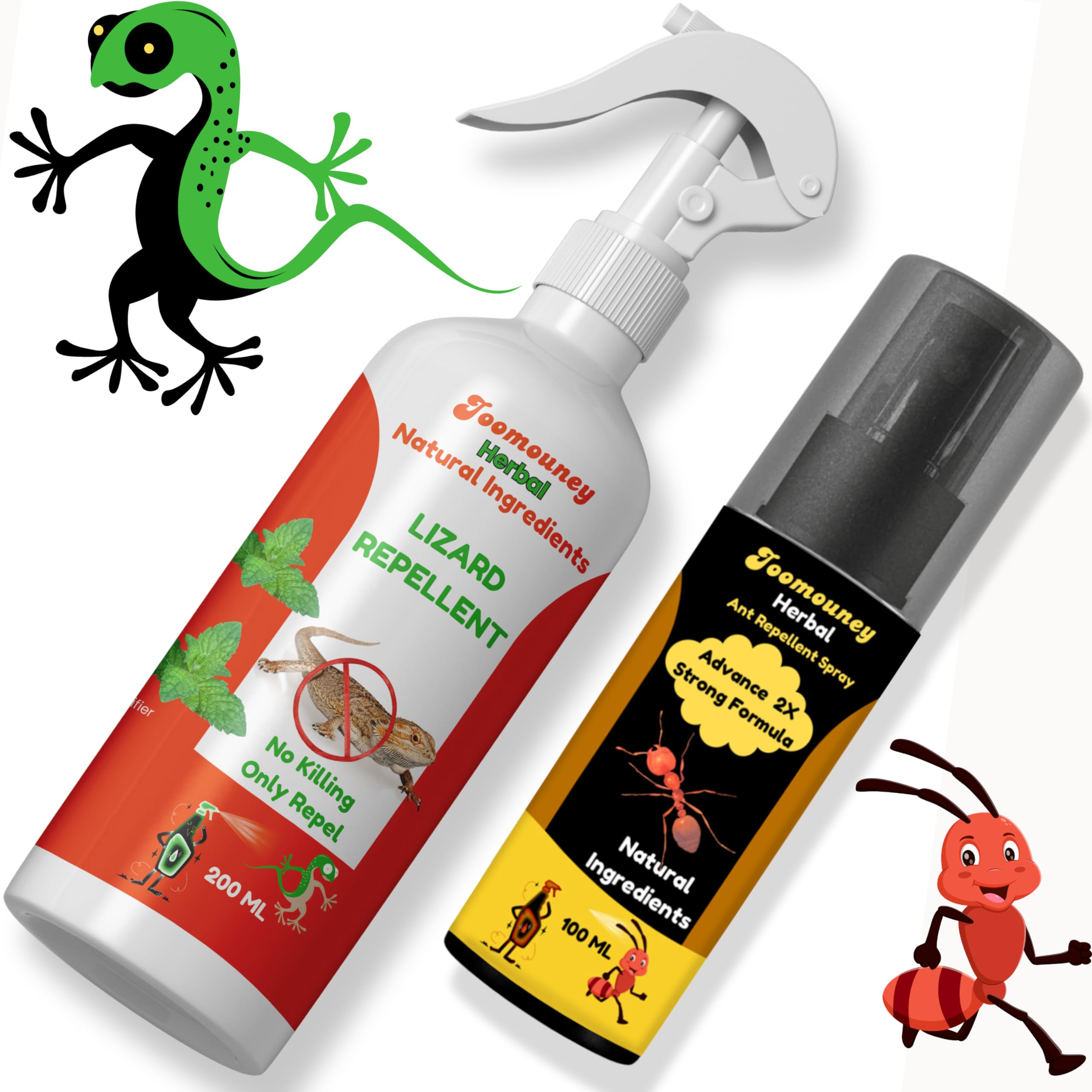 Herbal lizard repellent for home best Spray 200 ML, Ant Repellent for home Spray 100ML Chemical free 100% Herbal Spray Eco-Friendly lizard Repellent And Ant Repellent Spray (Pack of 2) (B0DCWQ8XPB) Amazon Price History, Amazon Price Tracker