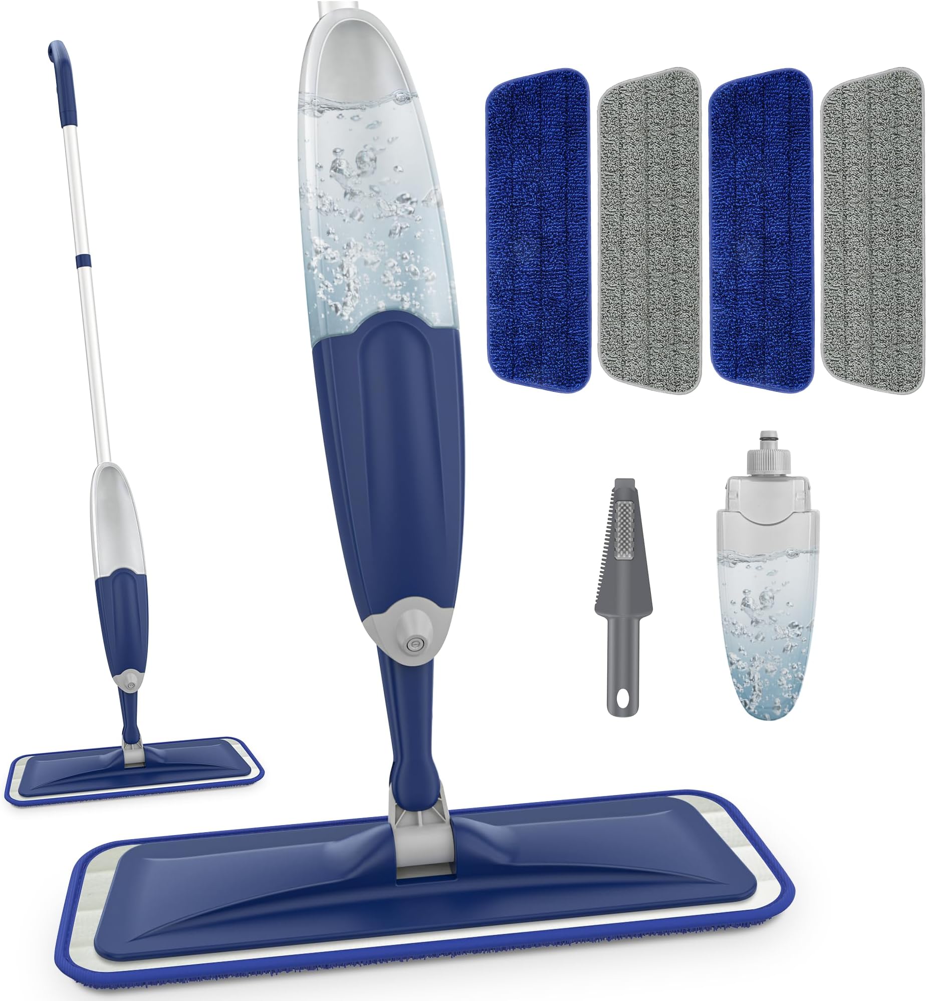 Microfibre Spray Mop for Floor Cleaning, TINA&TONY Hardwood Floor Mop