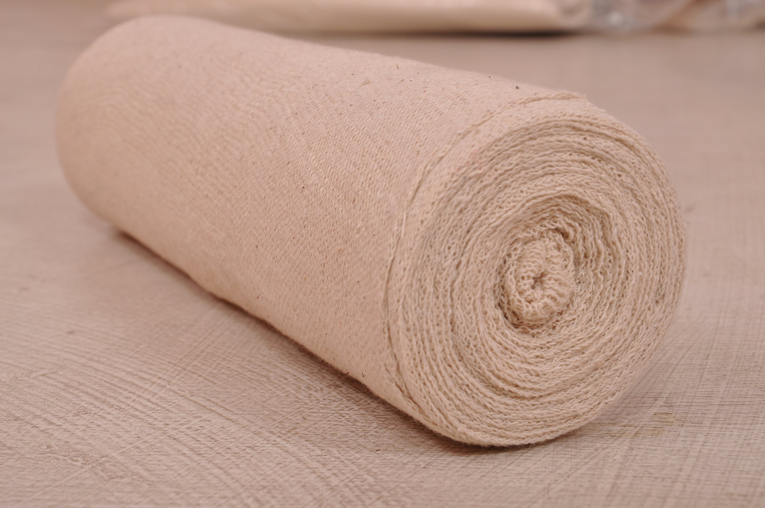 100% Cotton Stockinette Roll – 400g Soft Lint-Free Mutton Cloth 4 Metre for Car Polishing & Cleaning – Scratch-Free Buffing Cloth for Paintwork Shine – Ideal for Garage, Workshop & Home Use(Pack of 1)