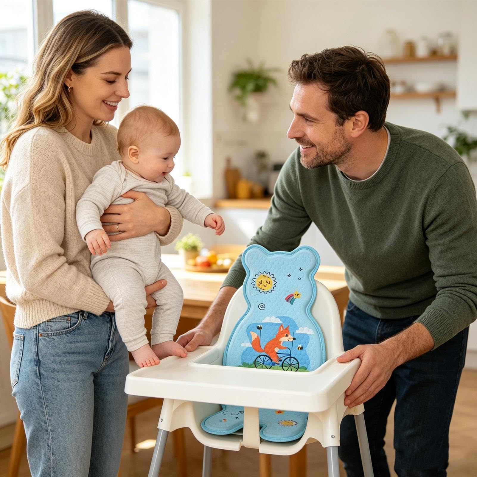 Kinderwagen Kühlpad Sitzauflage Matte,Atmungsaktive Kinder Eissitzmatte - Kühlendes Sitzkissen - Für Baby-Stubenwagen, Baby-Schaukelstuhl, Camping, Reisen, Outdoor Und Park