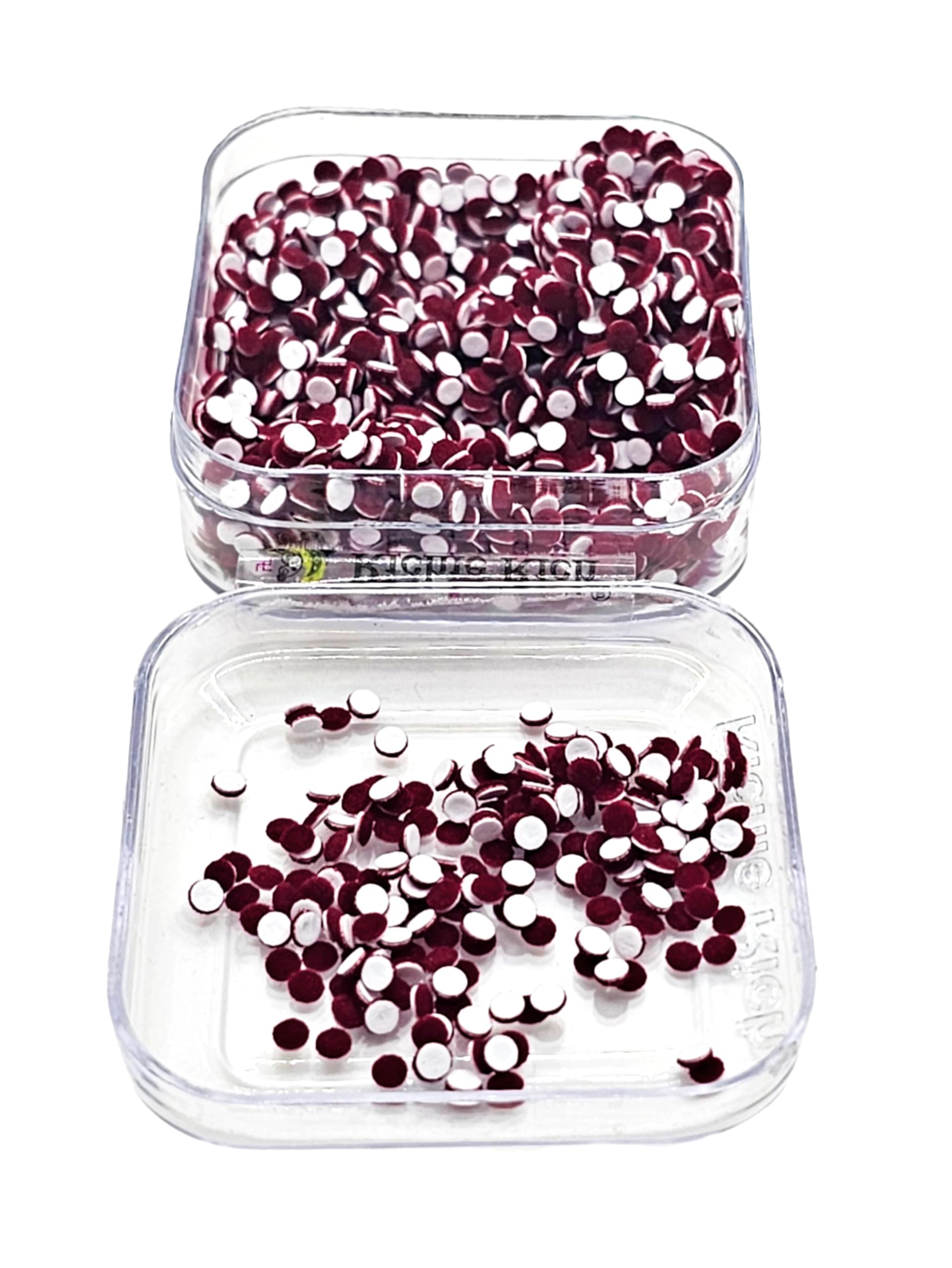 GNR Maroon Bindi Daily Use Simple Forehead Bindi For Women - Pack of 4 Boxes (Size : 2 mm Each)-image-4