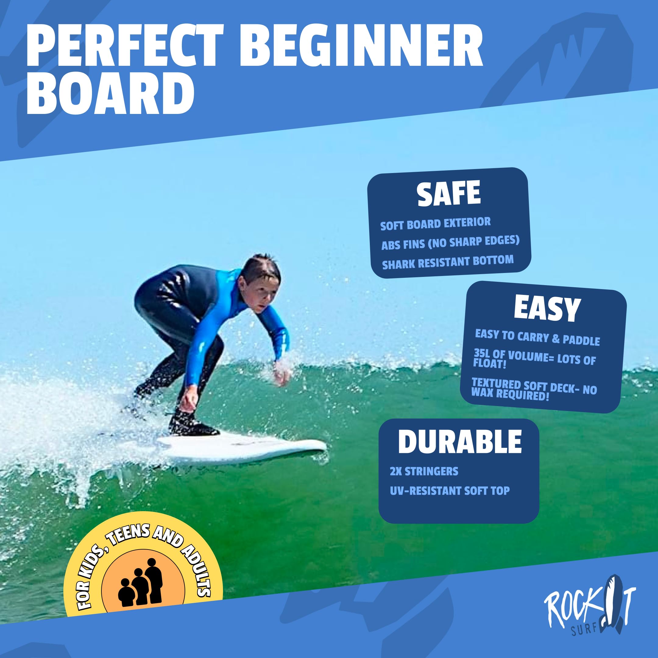 子供用サーフボード 子供用ショートボードチャンネルアイランドサーフボードシーアイ