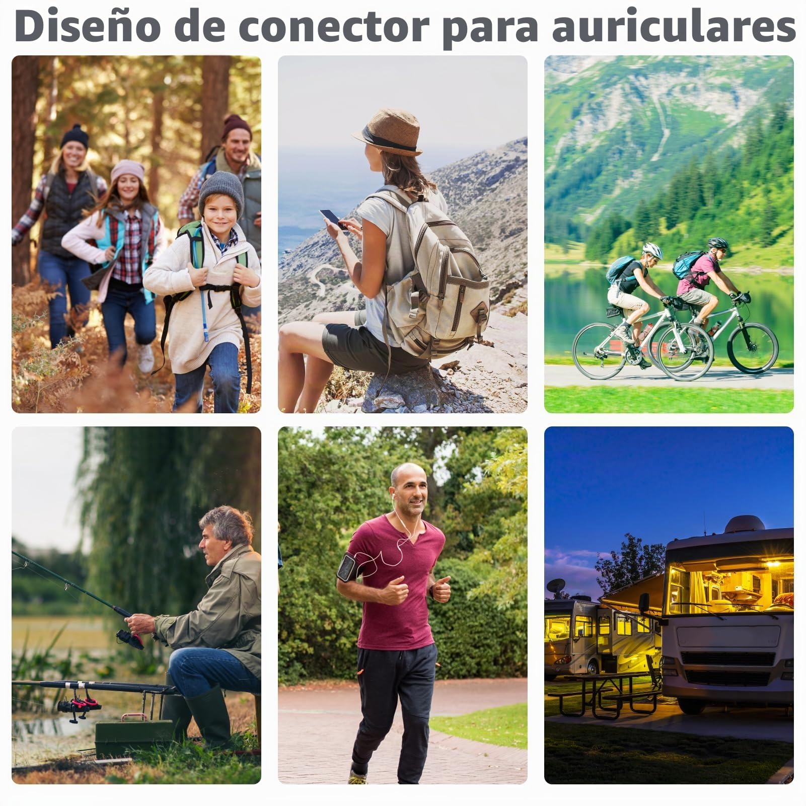 Radio de Emergencia Portátil Radio de Manivela con Linterna LED Alarma SOS Am FM 2000mAh Power Bank USB para Acampada Invernal Emergencias Invernales Regalos Unisex