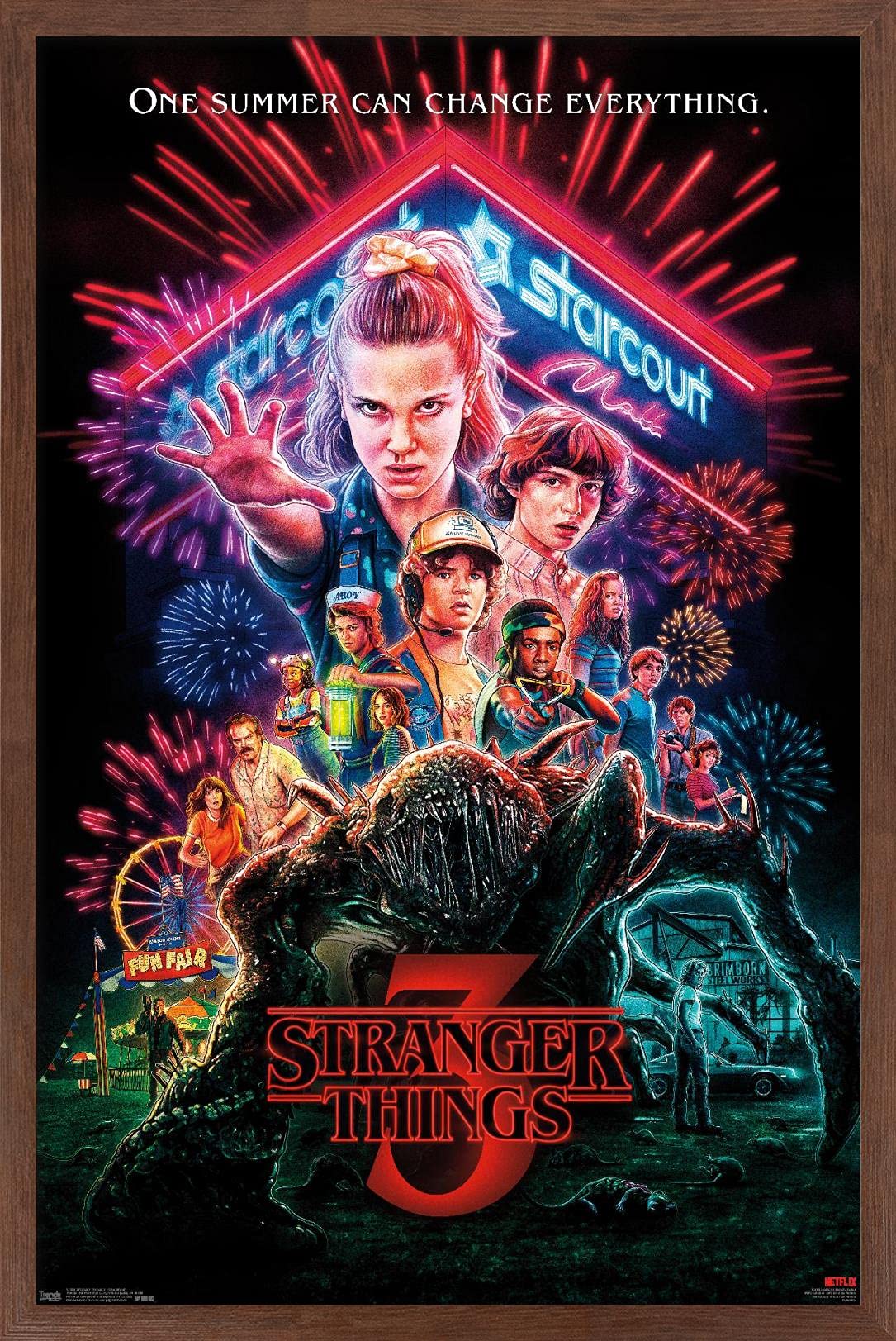 Trends International Netflix Stranger Things: Pôster de parede de