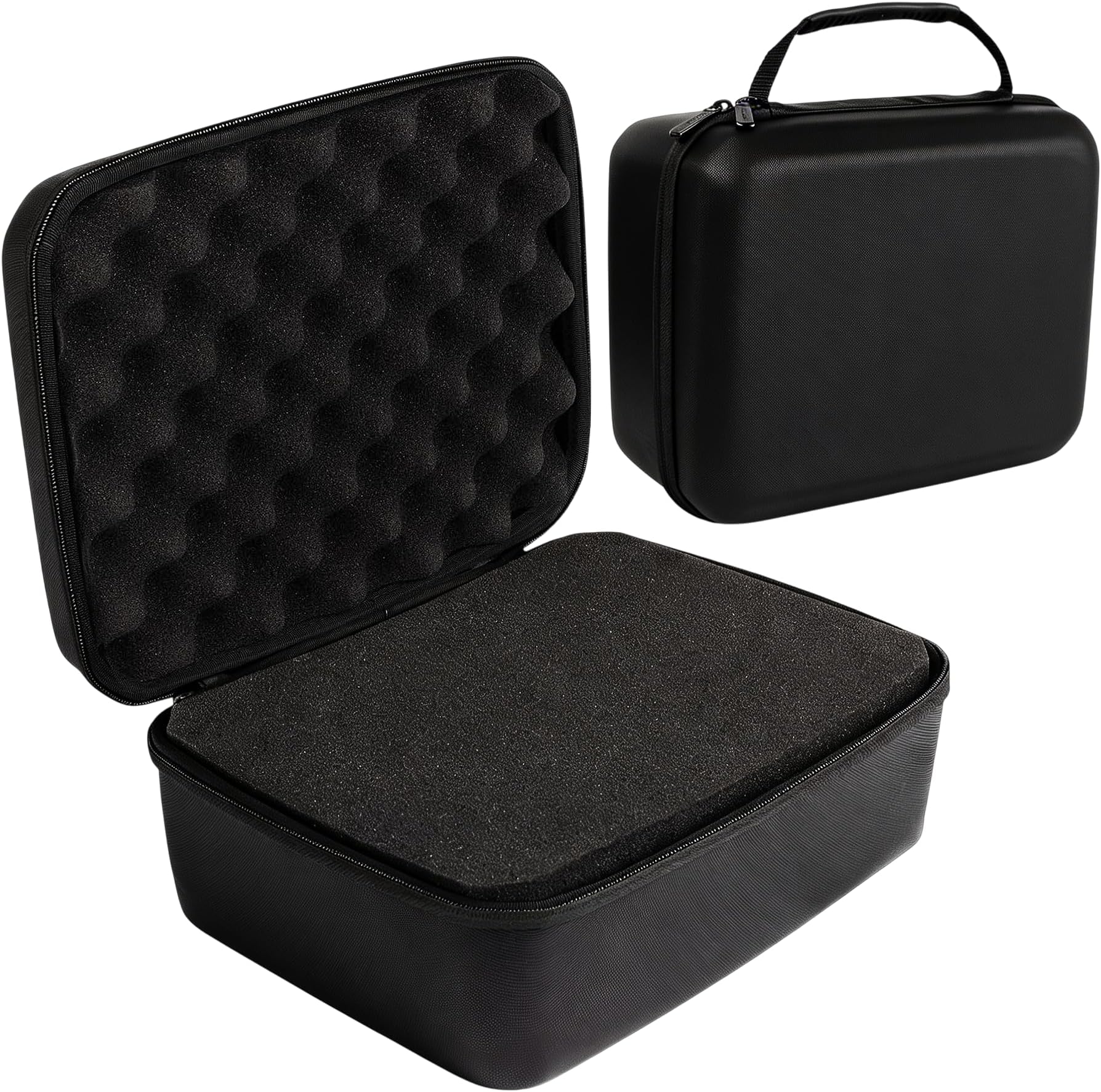 Protective Hard Case with Customizable Foam - Lightweight Hard Shell Case for Electronics, Cosmetic, Makeup & More - EVA Protection