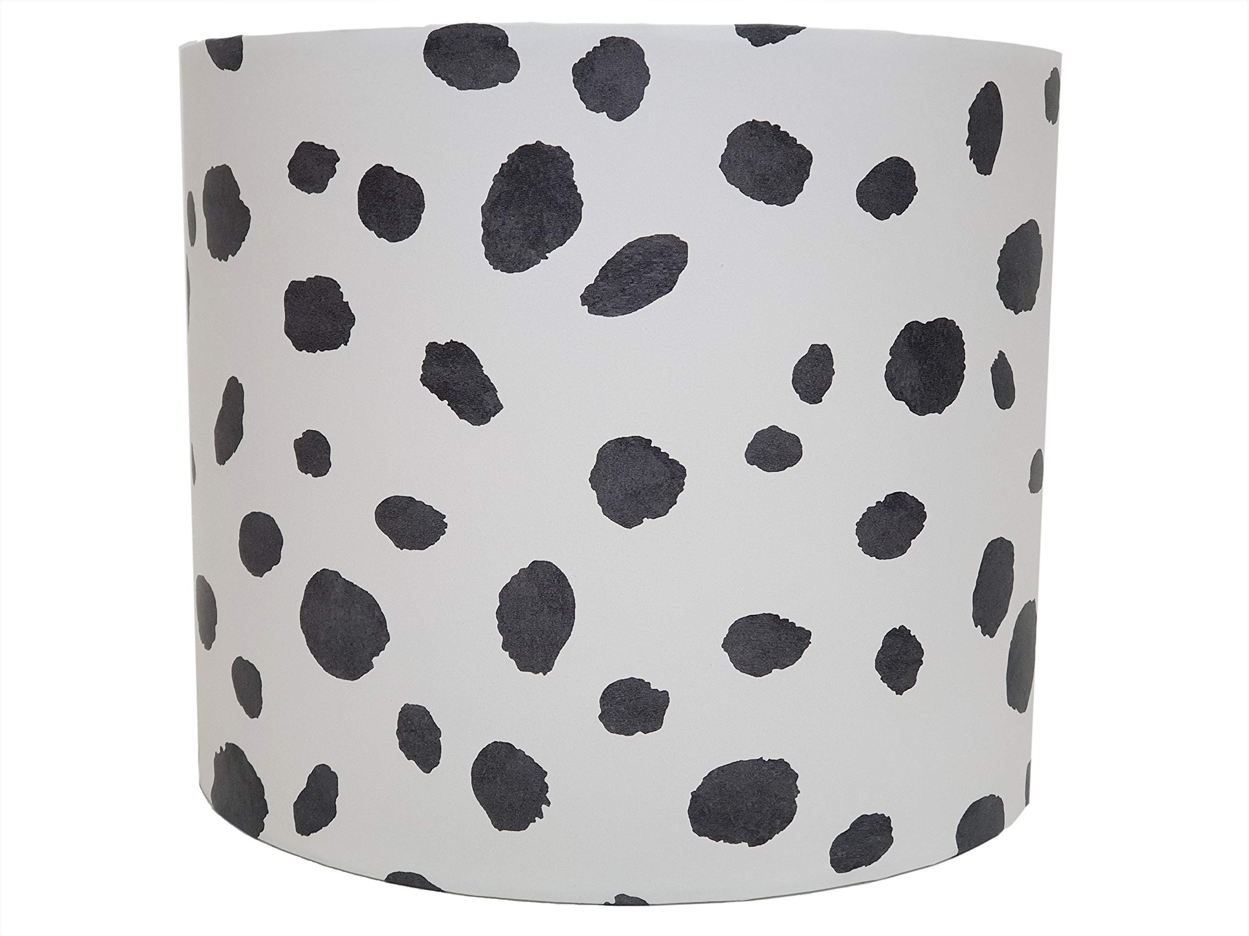 Dalmatian Lampshade or Ceiling Light Shade Black White Cow Print Dot Bedroom Accessories Gifts