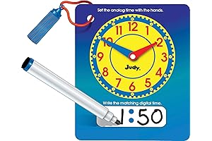 Write and Wipe Judy Clock