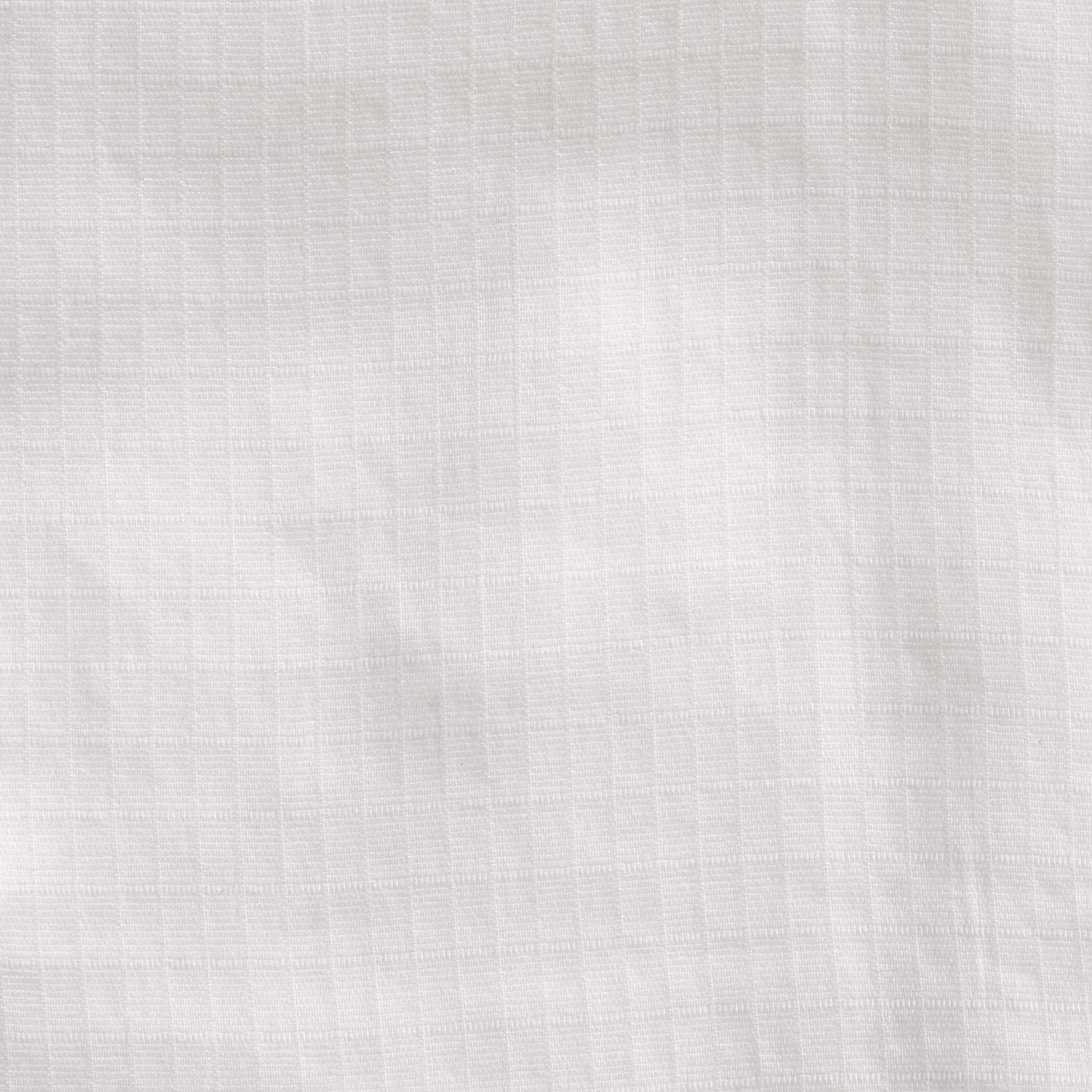 HonestBaby 3-Pack Organic Cotton Swaddle Blankets, Bright White, One Size