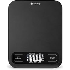 Etekcity Food Kitchen Scale, Digital Mechanical Weighing Scale, Grams and Oz for Weight Loss,Cooking, and Baking, Black