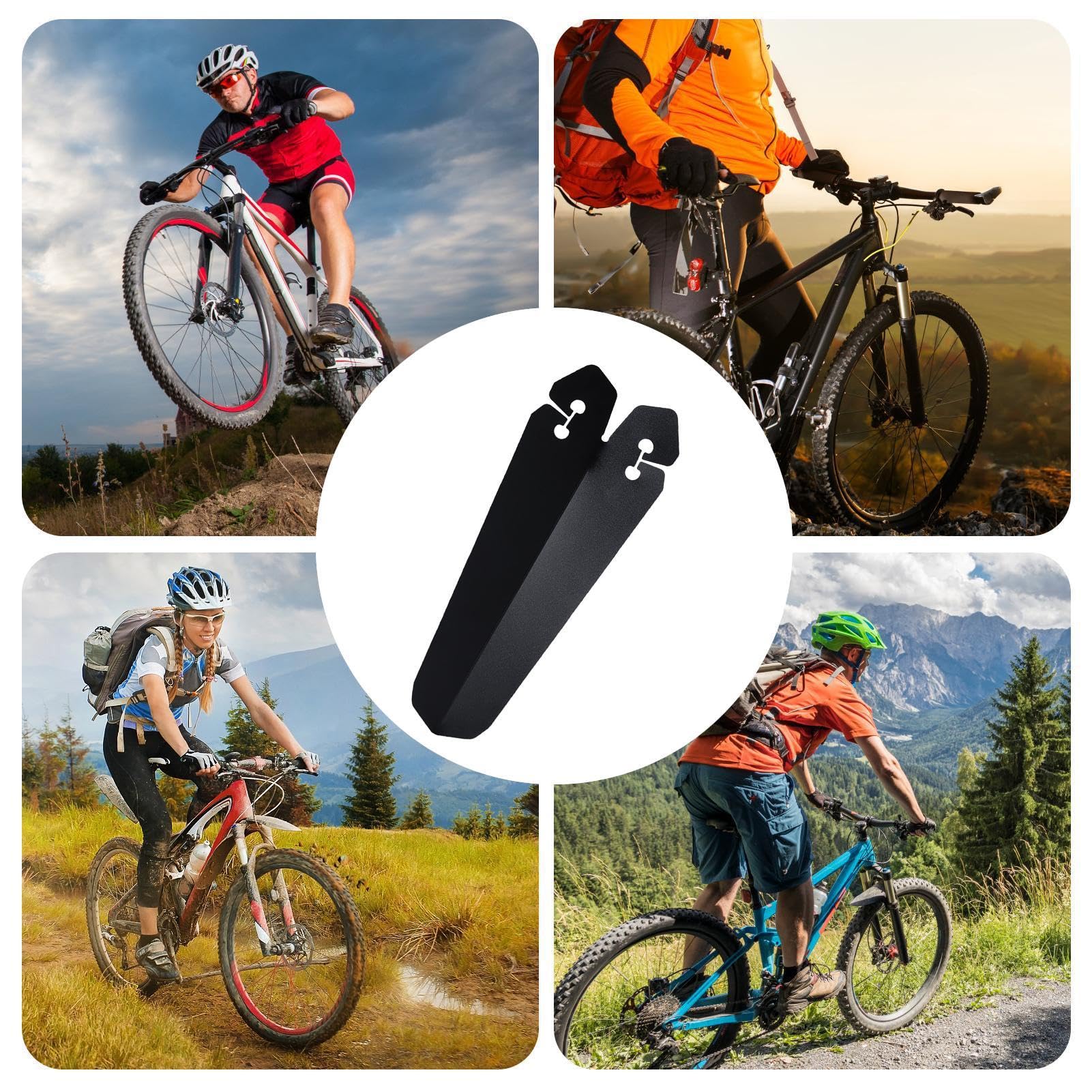Verstelbaar spatbord, fietsspatborden voor fietsen, spatbordaccessoires, verstelbaar voor fietsbescherming voor je fietsen en je buitenavontuur? Ons product biedt sterke