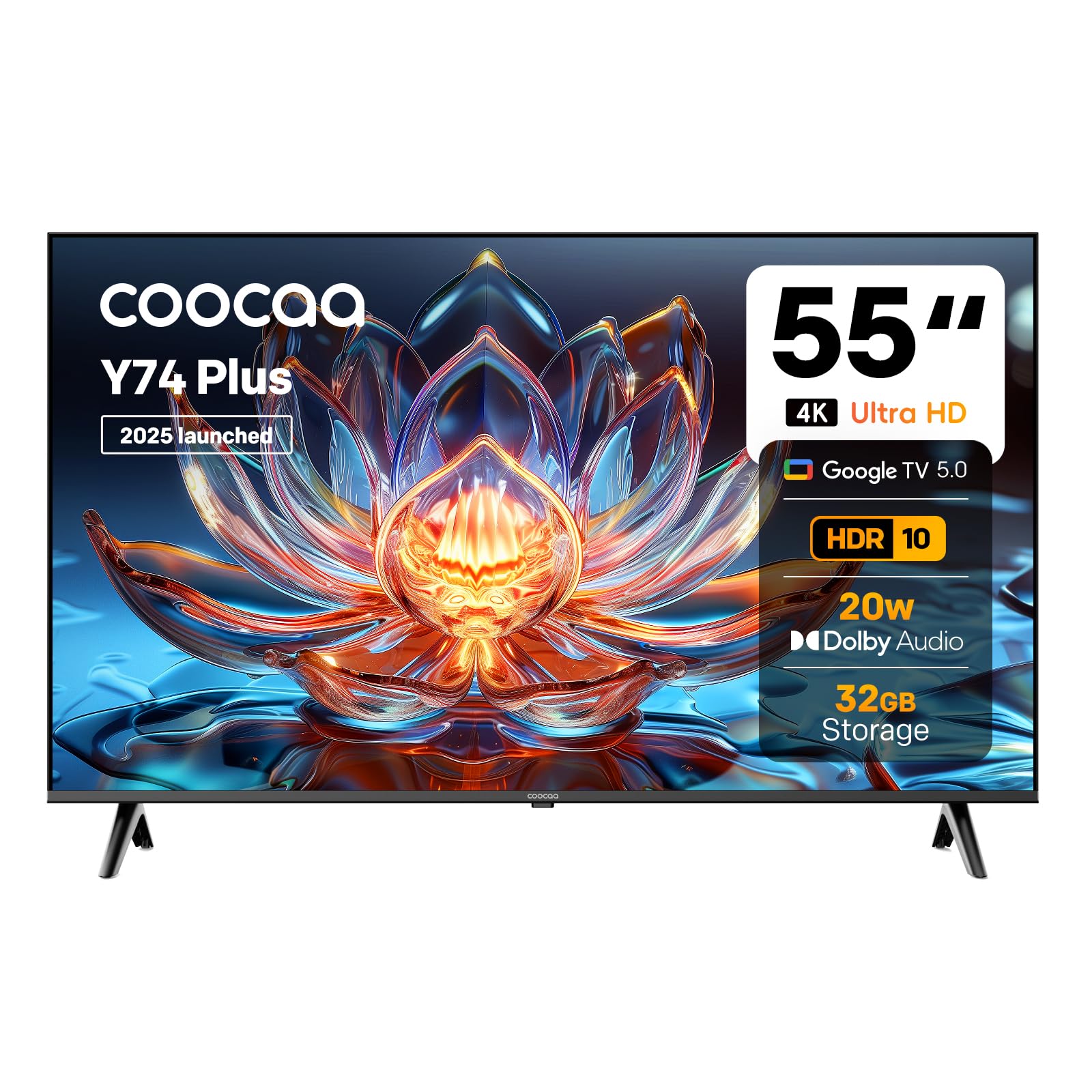 coocaa 138 cm (55 inch) 4K Ultra HD Smart LED Google TV | HDR10 | 20W Powerful Speakers | 55Y74 Plus-picture-11