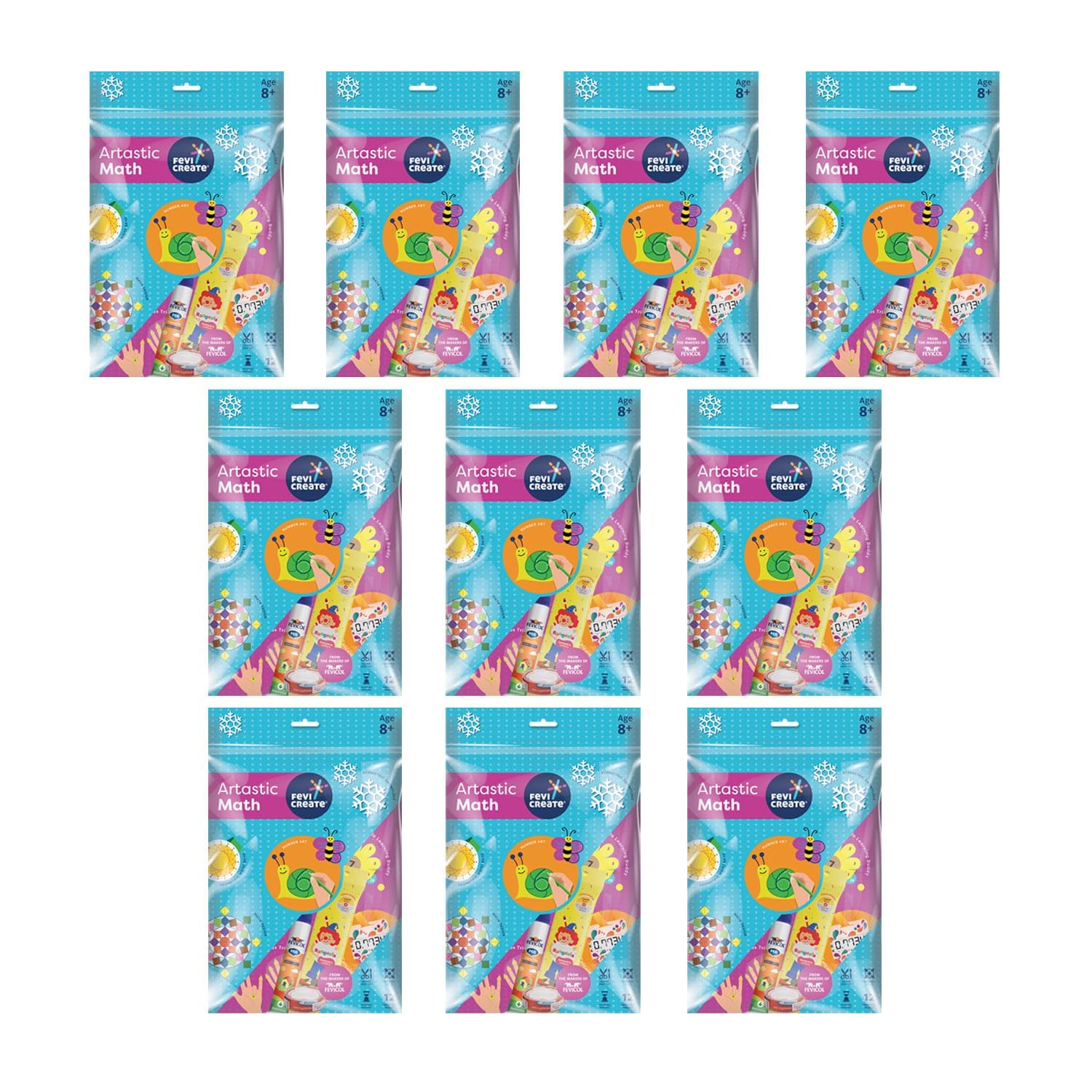 Fevicreate DIY Artastic Maths Art,Craft kit Make Maths Fun with 12 STEM-Based Activities,Project Book Kids Learn Shapes,Numbers Craft Materials provided Birthday Gift for Girls, Boys 8 yr+,Pack of 10 (B0CRHPD78F) Amazon Price History, Amazon Price Tracker