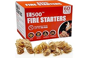 E500 Fire Starter Cubes: Ultimate Ignition for Campfires and Fireplaces