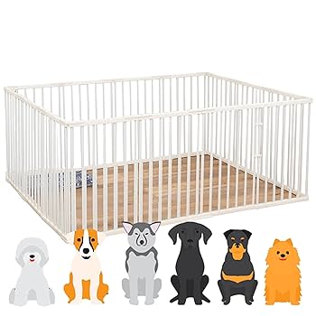 【残り１個】ペットフェンス ペットサークル ゲージ（おまけ付） ペット用品 YXZPQ ペットサークル スチール製 ペットフェンス 犬