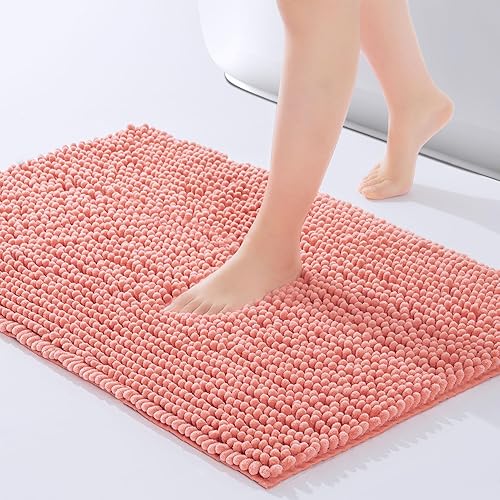 FRESHMINT Alfombra de baño de felpilla grande de 36 x 24 pulgadas, antideslizante, para suelo de baño y bañera, alfombra de ducha lavable, alfombra disponible en Yaxa Colombia