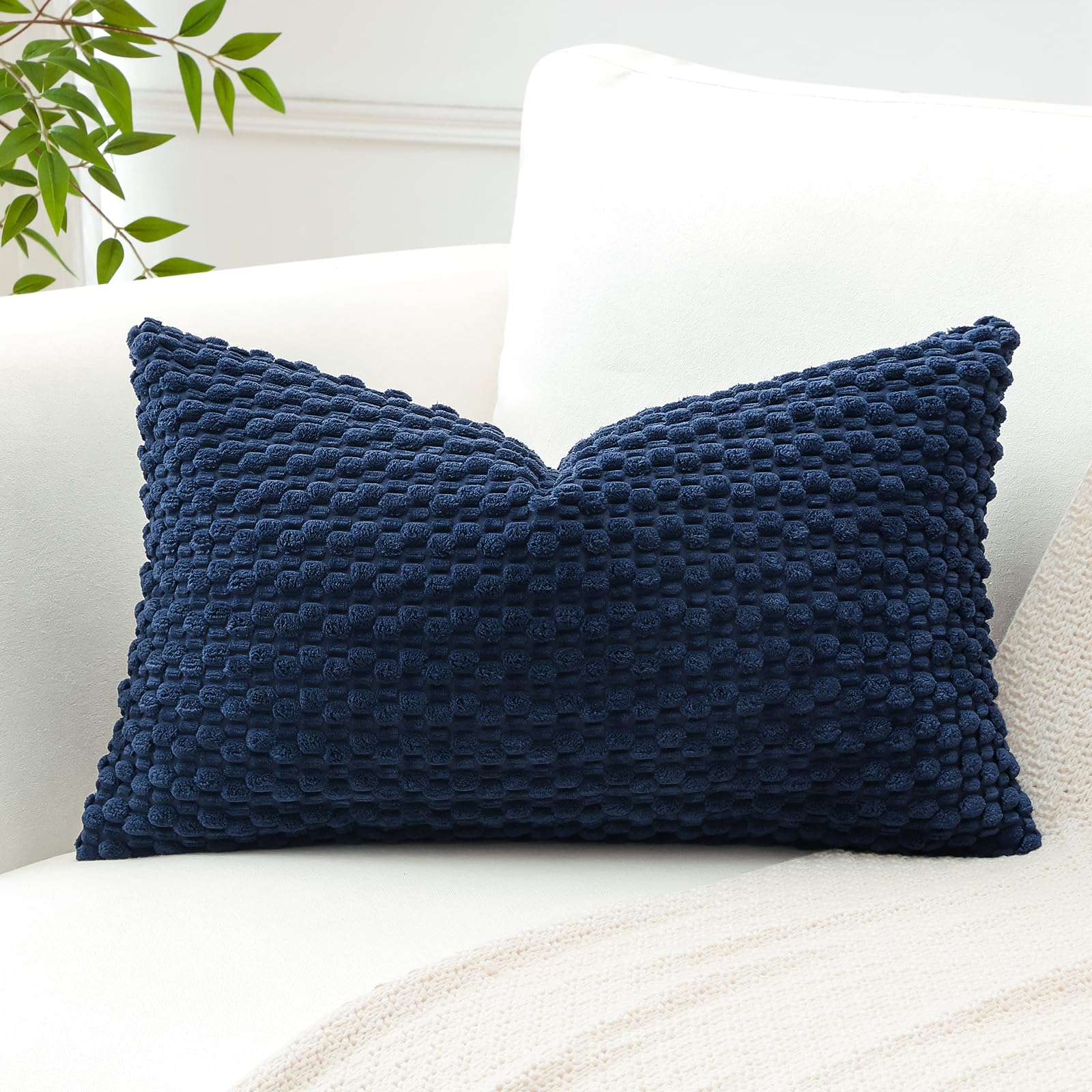 Housse de coussin lombaire pour soulager le dos sur le canapé et lit
