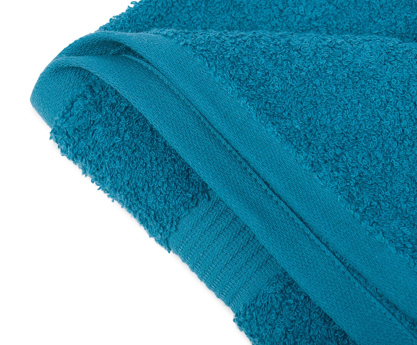 Gözze - Essui-mains New York, lot de 4, douces et absorbantes, 100% coton, 30 x 50 cm - Lagune