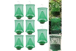 8 Reusable Ranch Fly Traps Outdoor Indoor Hanging