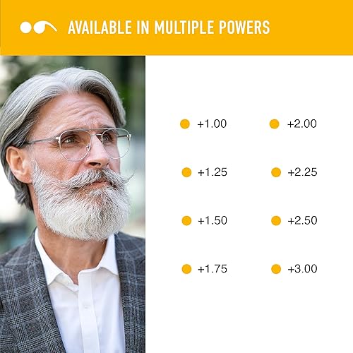Miniatura 6 de Scojo New York Federal Plaza - Lentes de lectura con luz azul, hechos a mano, resistentes a los arañazos, para mujeres y hombres