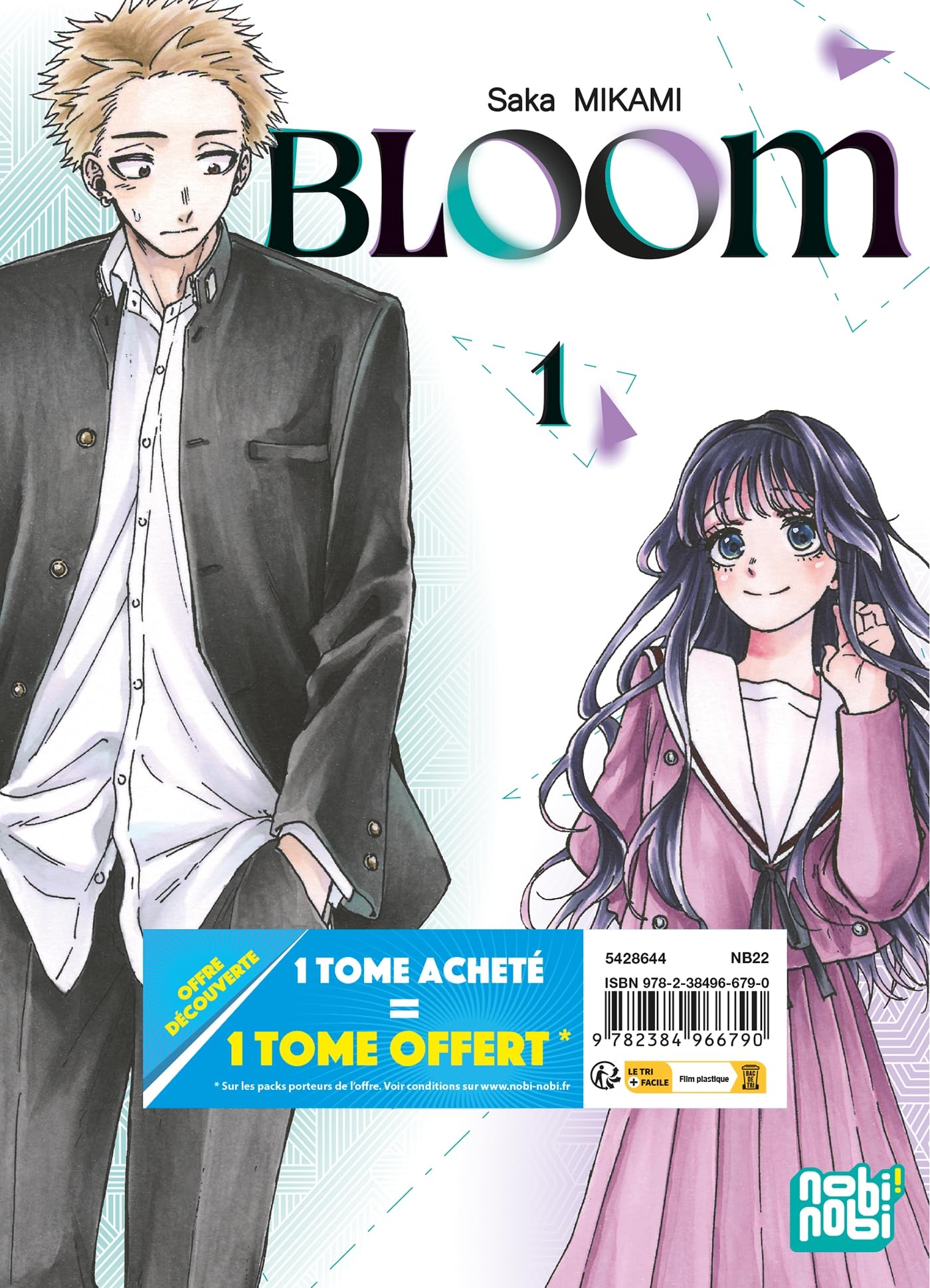 Bloom,01+02 -  Mikami - Nobi Nobi - Coffret - Manga