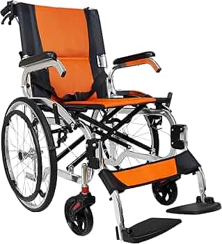 折りたたみ　車椅子　です。 Amazon | Kaitou 車椅子 軽量 折りたたみ アルミ製 介助ブレーキ付き