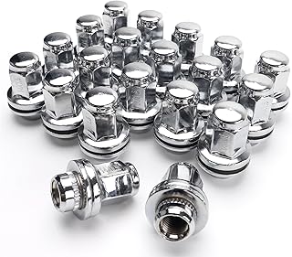 20PCS M14x1.5 Wheel Lug Nuts, 1.80 Inch(45mm) OEM Lug Nut Set,7/8 (22mm) Hex,for 2007-2021 Tundra, 2008-2021 Sequoia, 2008-2021 Land Cruiser, 1998-2021 Lexus LX