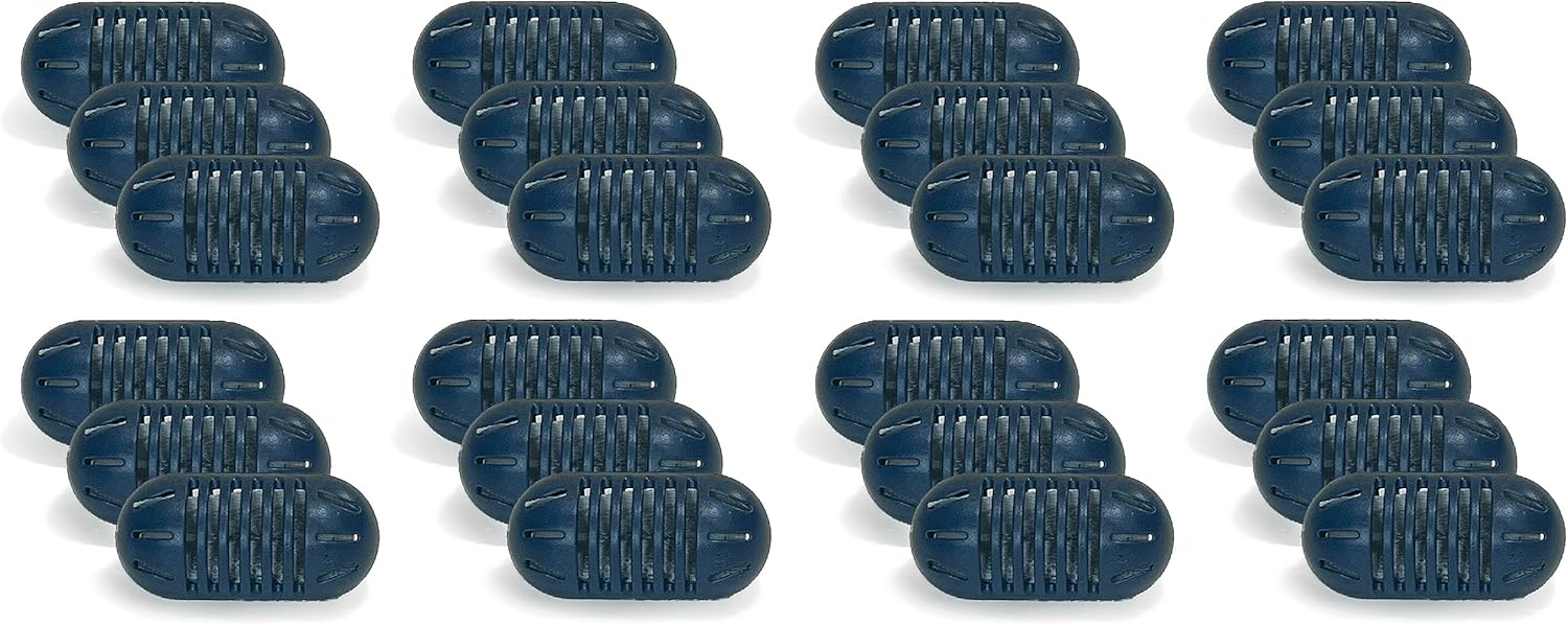 Nispira Mist Demineralization Cartridge Filter Replacement Compatible with Homedics Vick Total-Comfort Ultrasonic Humidifier | Prevents Mineral Deposit Hard Water White Dust | 24 Packs