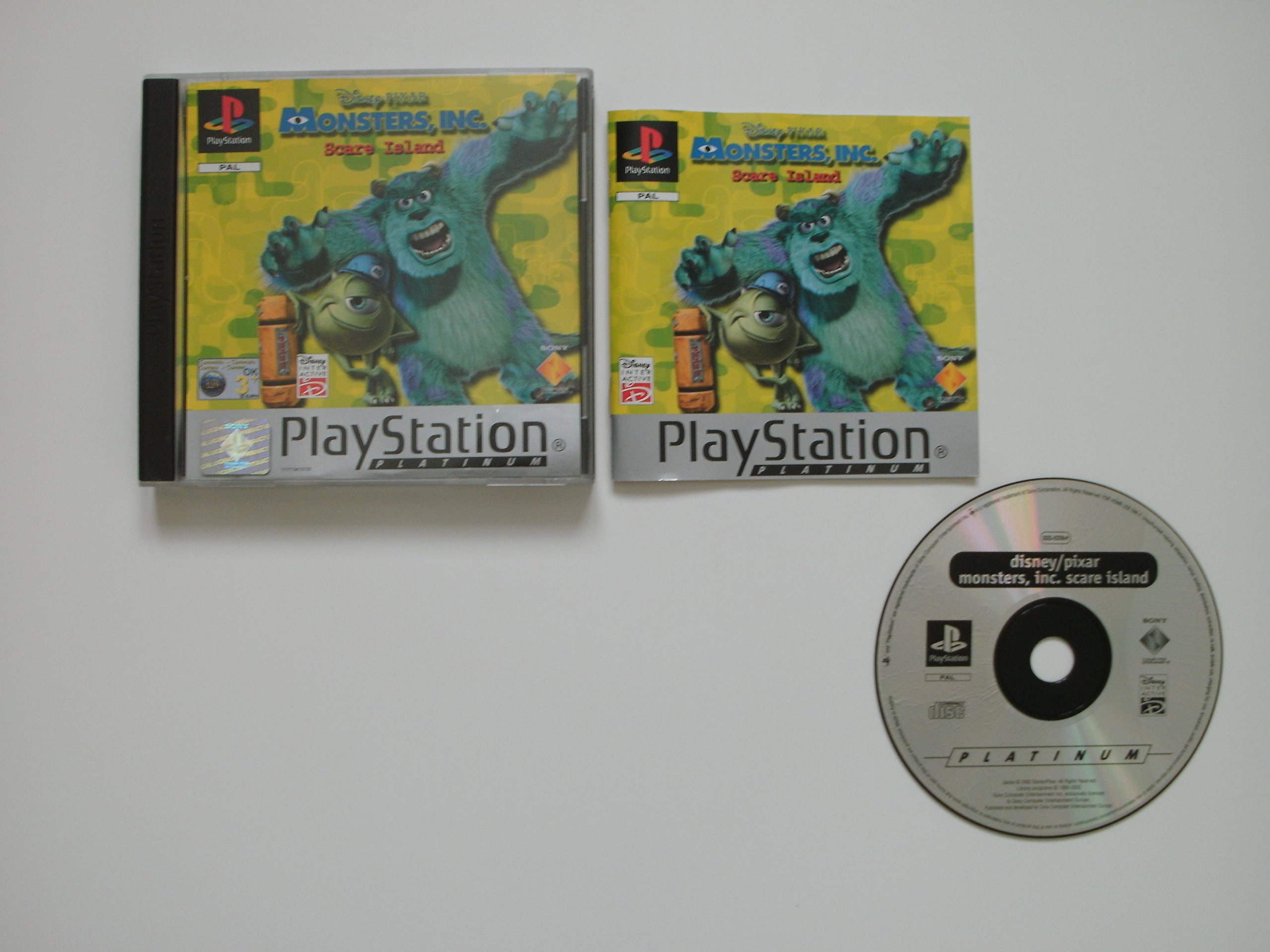 Disney/Pixar's Monsters, Inc.: Scare Island (PSone) : Amazon.co.uk: PC &  Video Games