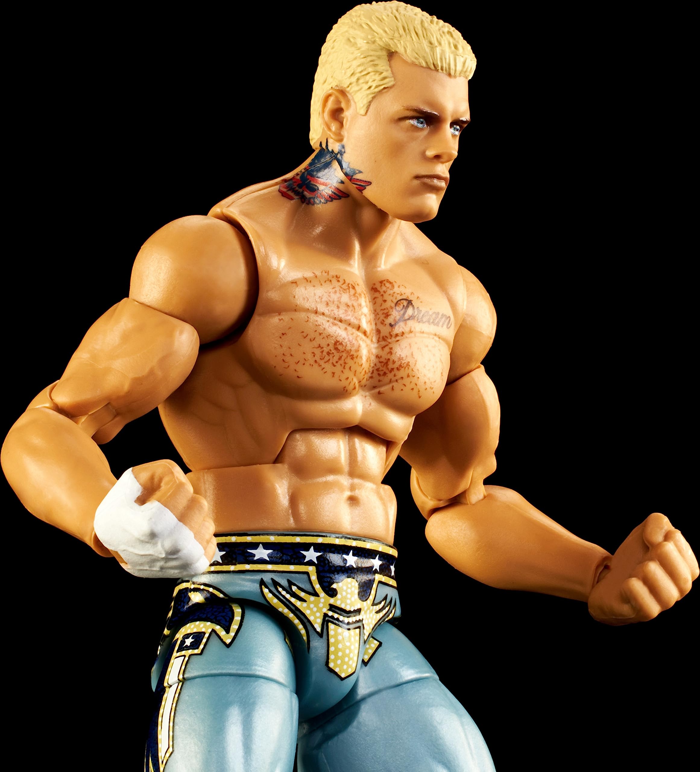 Mattel WWE Cody Rhodes Top Picks Elite Collection Action Figure, Articulation & Life-Like Detail, Interchangeable Accessories - Image 2
