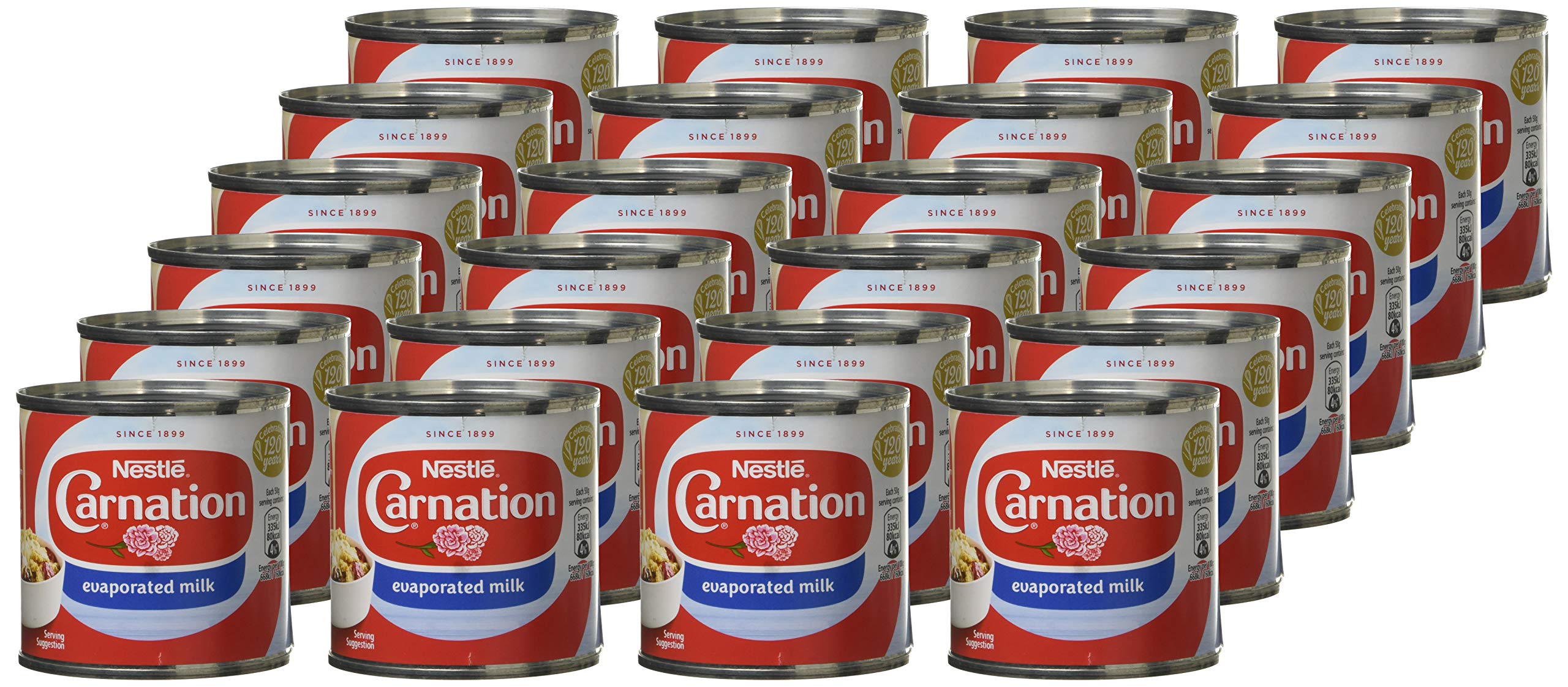 Carnation Evaporated Milk Dessert Topping, Great for Fruit, 170g Tin