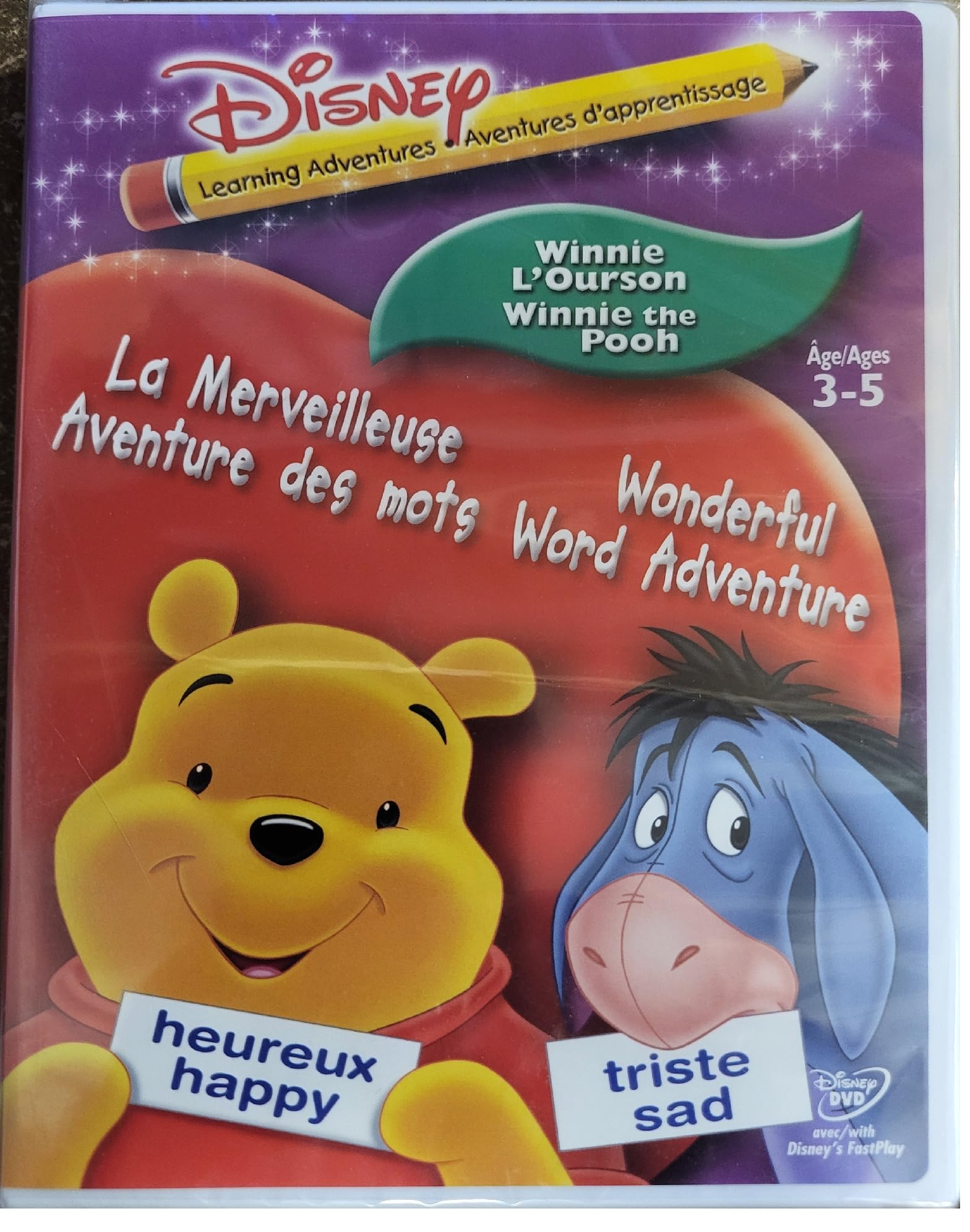 Winnie the Pooh: Wonderful Words (Version française) [DVD]