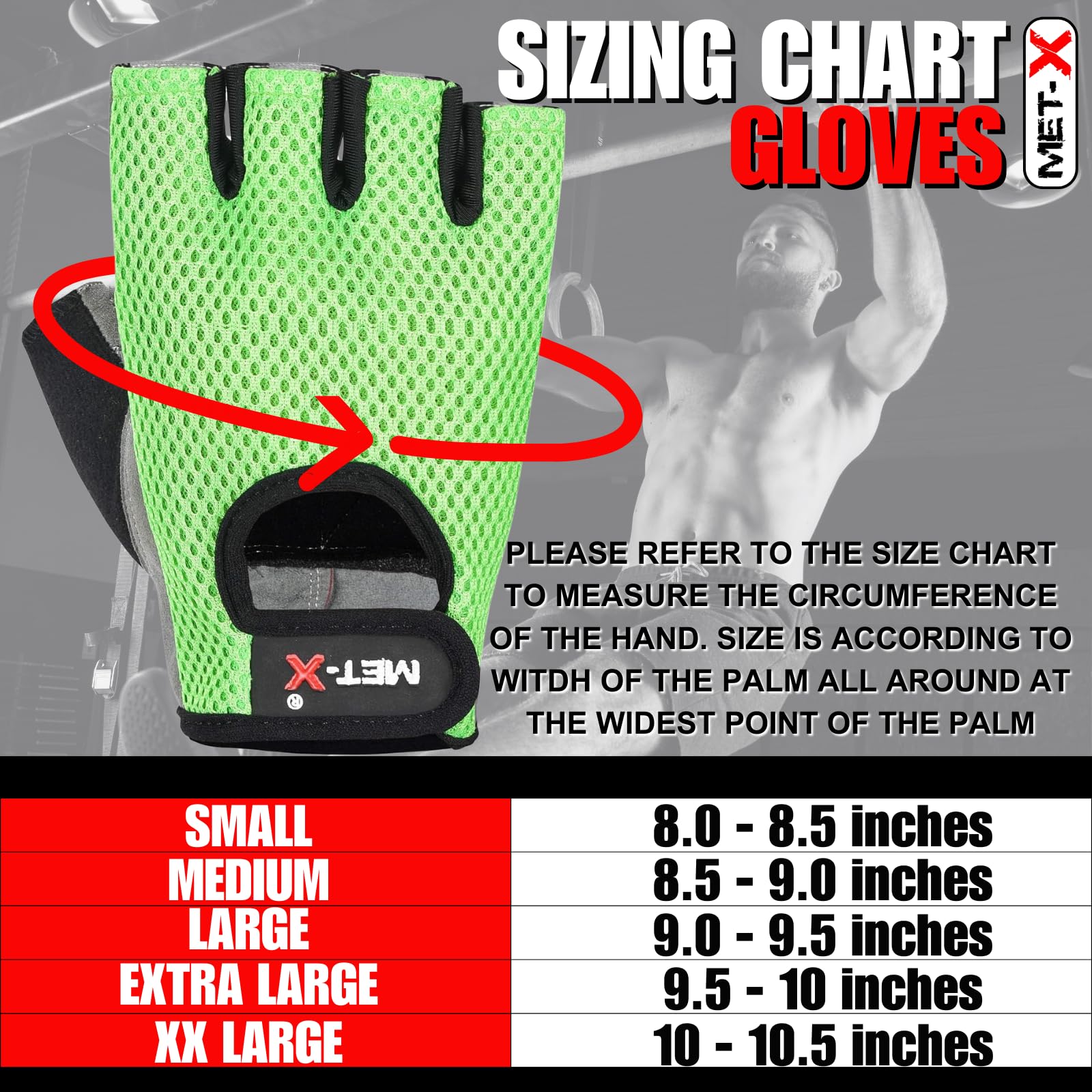 Guanti Senza Dita In Pelle Nera - Per Guida, Palestra, Ciclismo E - Foto 4