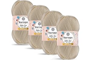 Lotus Lux Summer Knitting Yarn: Gleaming Satin-Textured Acrylic