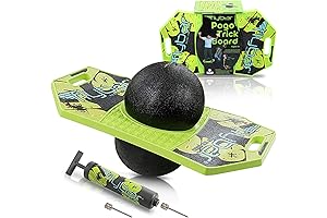 Kids' Flybar Pogo Trick Ball 8-11, Fun Toys Boys Bounce Board